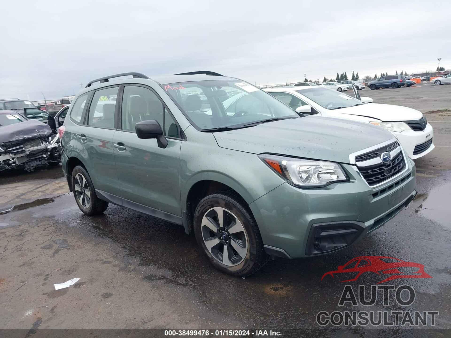SUBARU FORESTER 2018 - JF2SJABC7JH603566