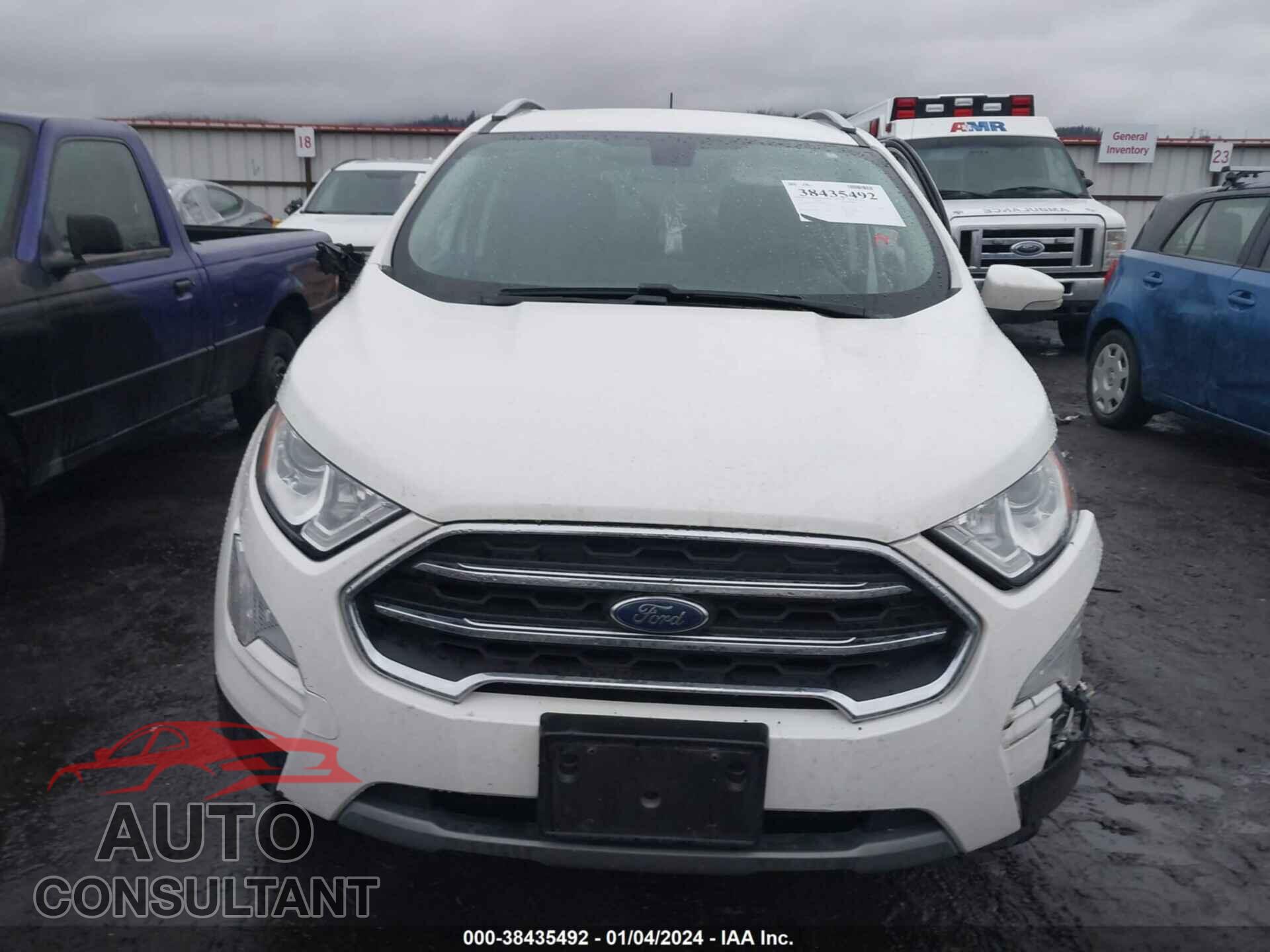FORD ECOSPORT 2020 - MAJ6S3KL8LC330801