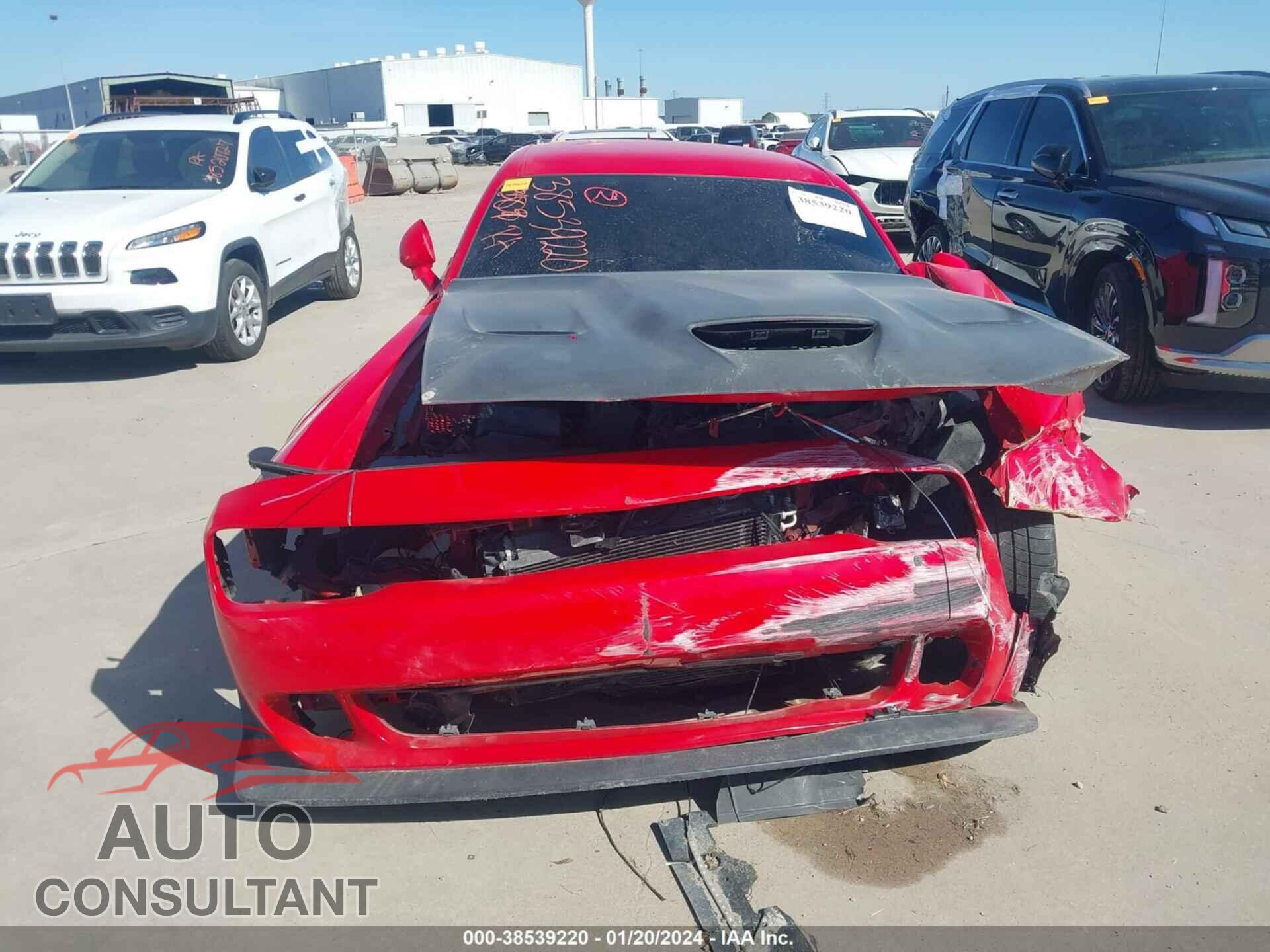 DODGE CHALLENGER 2019 - 2C3CDZFJ9KH741238