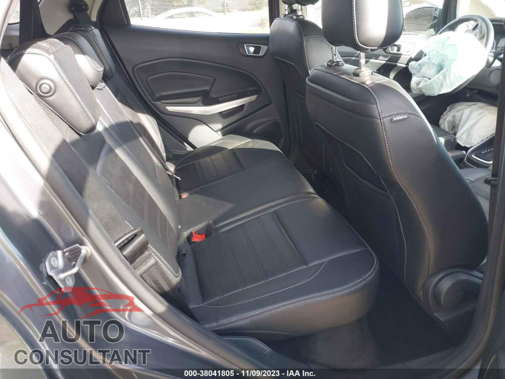FORD ECOSPORT 2019 - MAJ6S3KL4KC293602