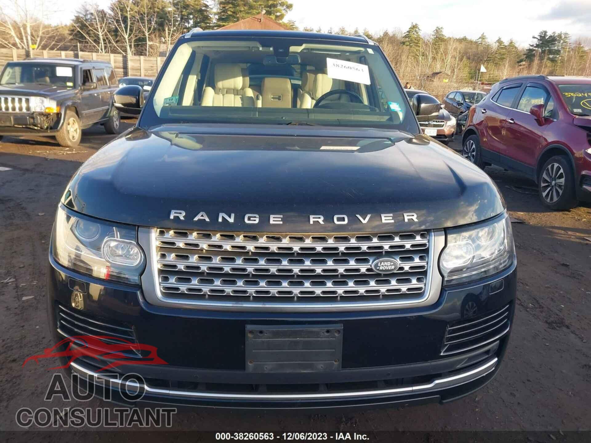 LAND ROVER RANGE ROVER 2015 - SALGS2VF8FA199179