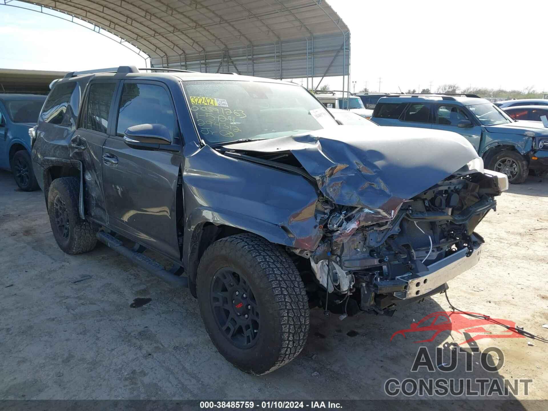 TOYOTA 4RUNNER 2023 - JTEFU5JR4P5294312