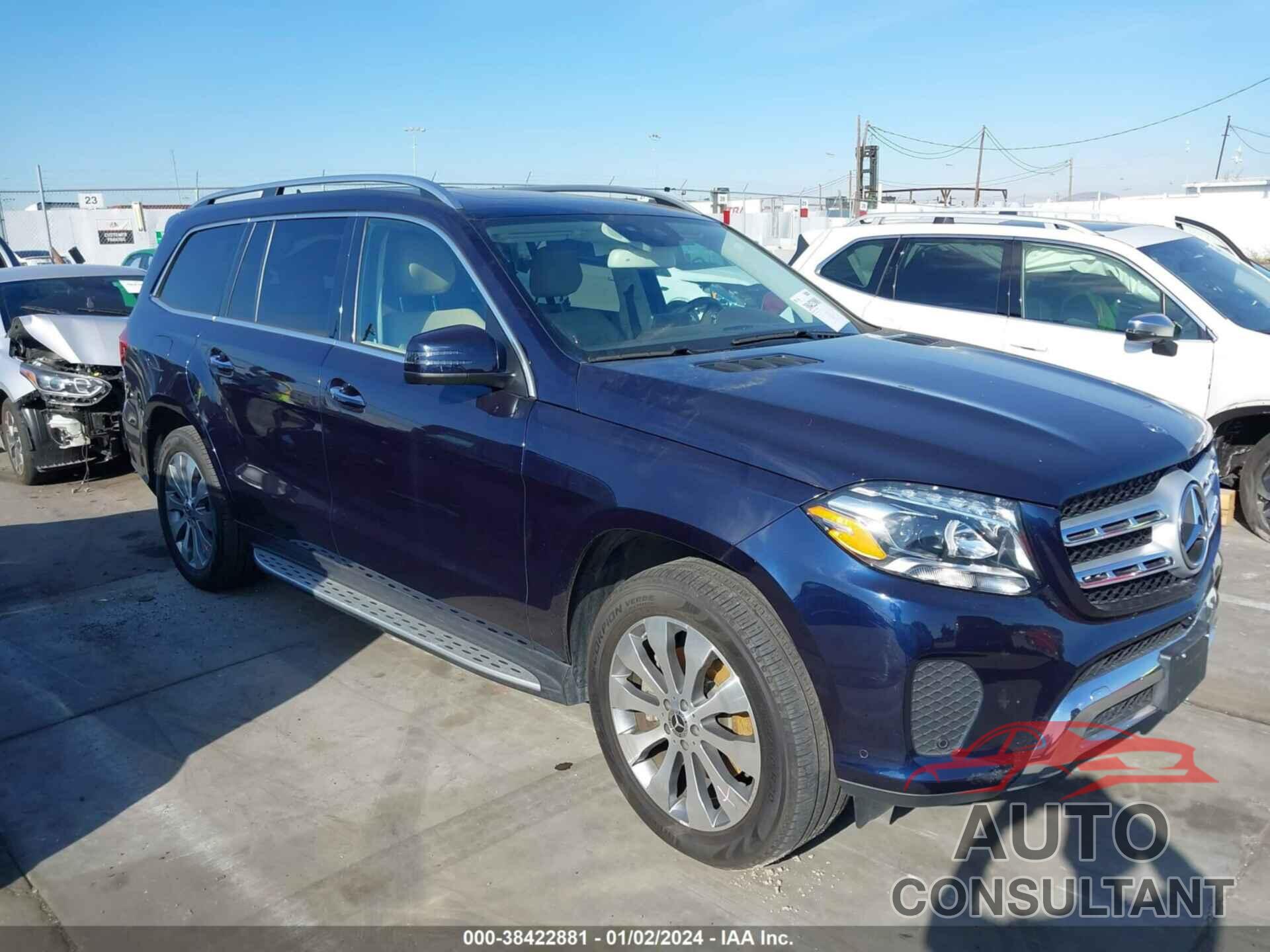 MERCEDES-BENZ GLS 450 2017 - 4JGDF6EE8HA987617