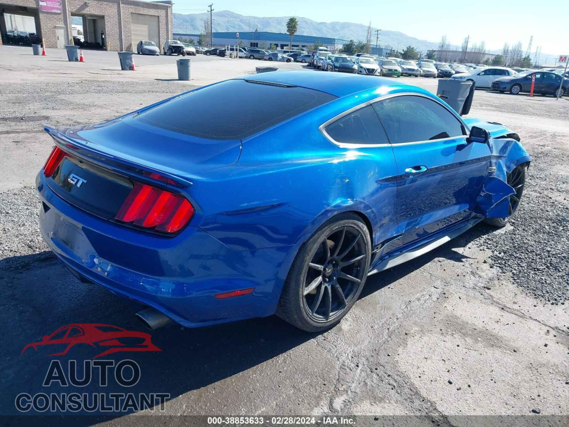 FORD MUSTANG 2017 - 1FA6P8CF3H5266475