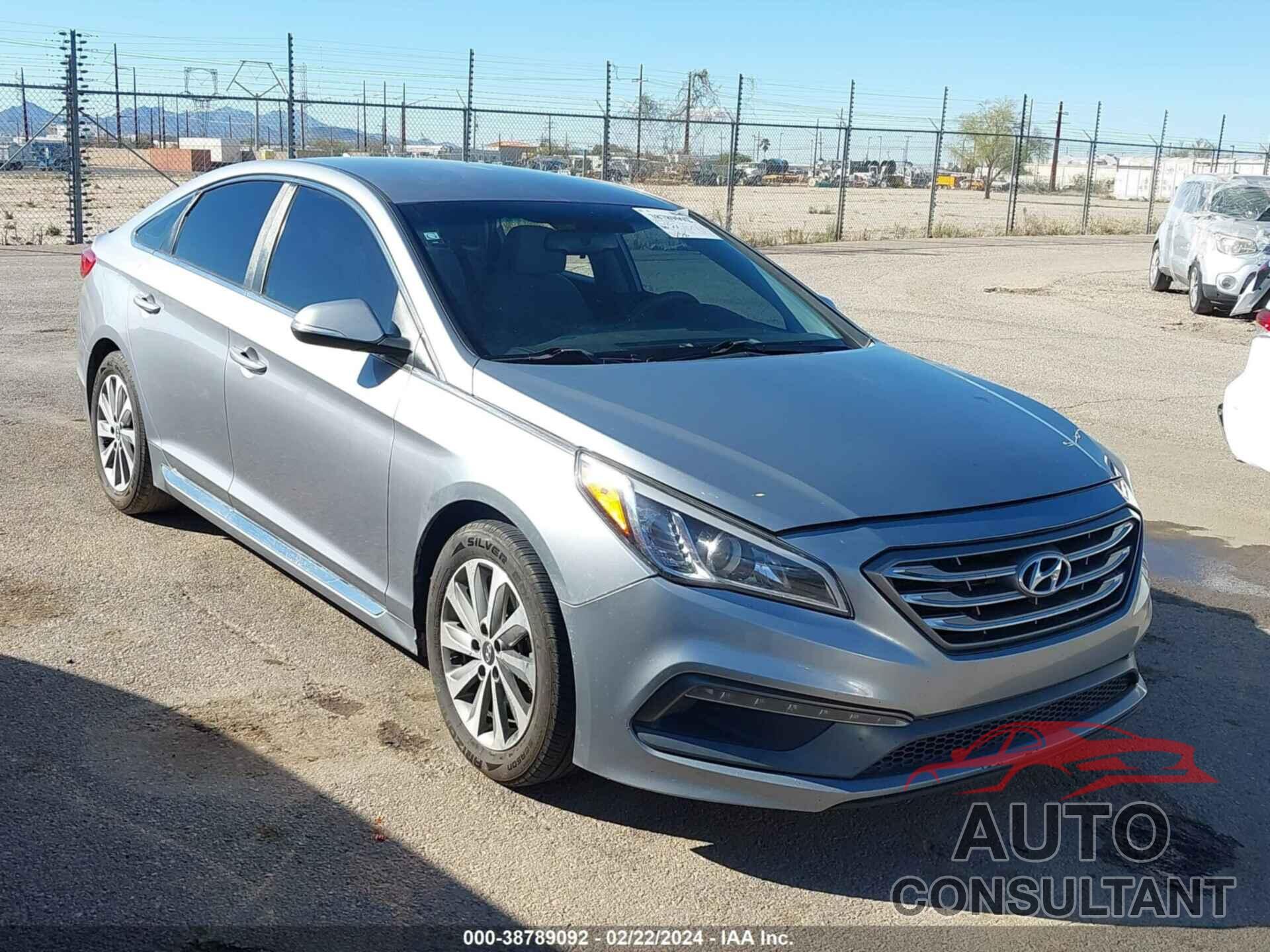 HYUNDAI SONATA 2016 - 5NPE34AF3GH270456