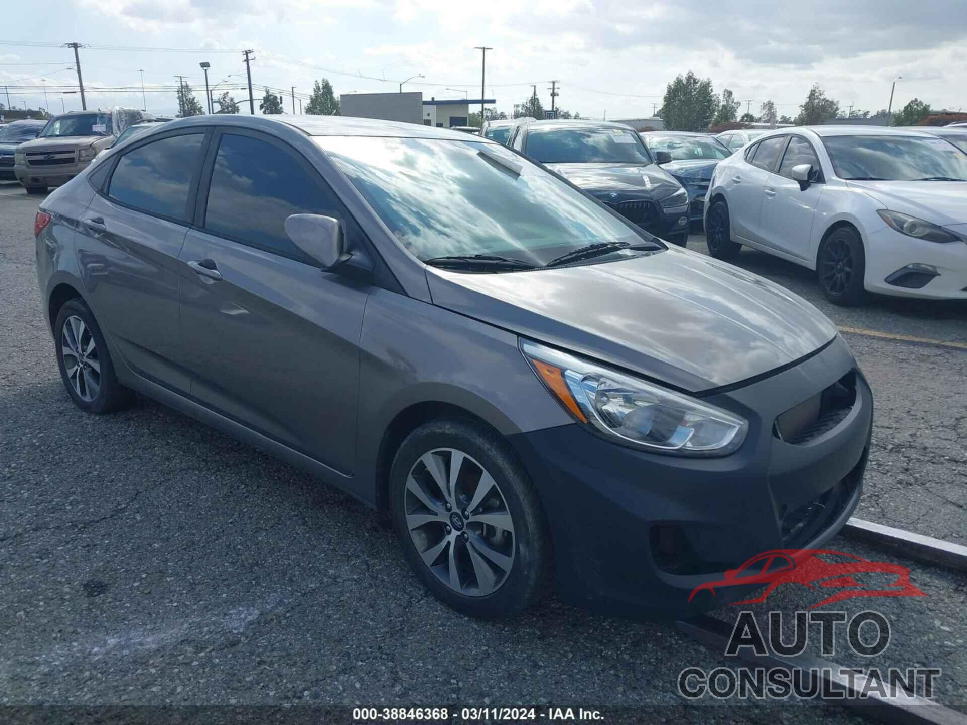 HYUNDAI ACCENT 2017 - KMHCT4AE1HU369035