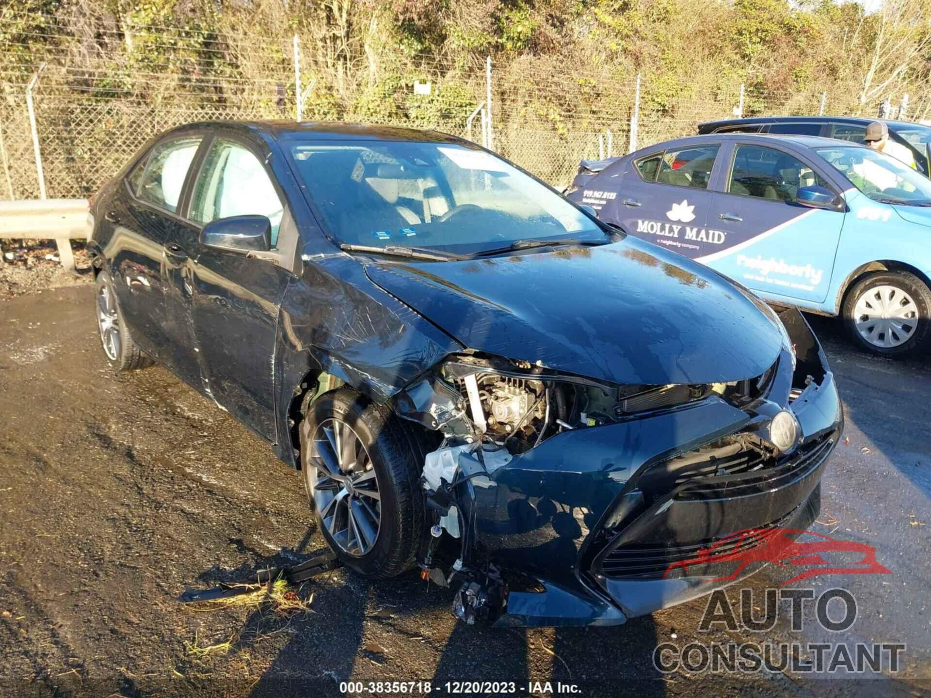 TOYOTA COROLLA 2017 - 2T1BURHE2HC922286