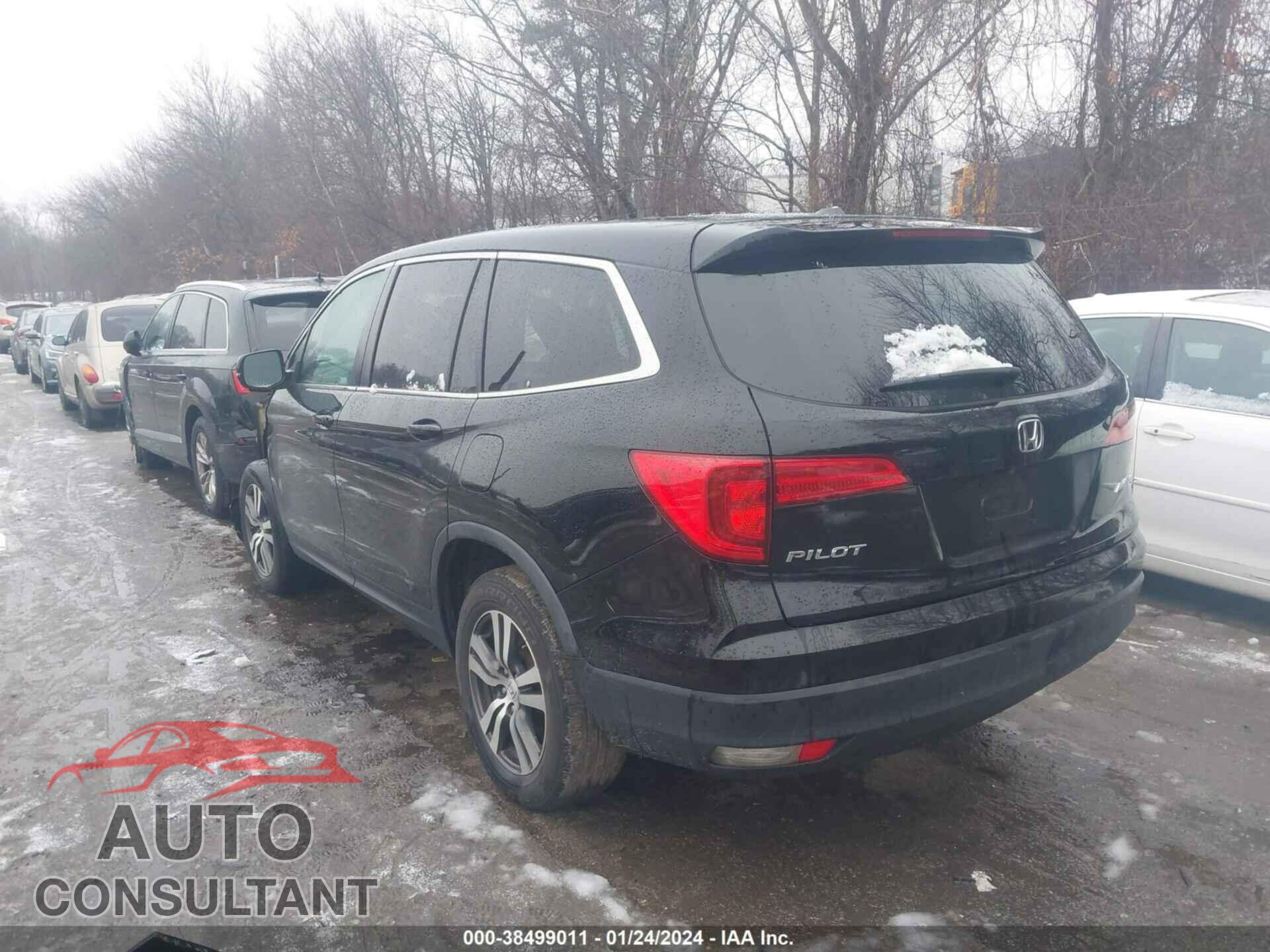 HONDA PILOT 2017 - 5FNYF6H50HB092342