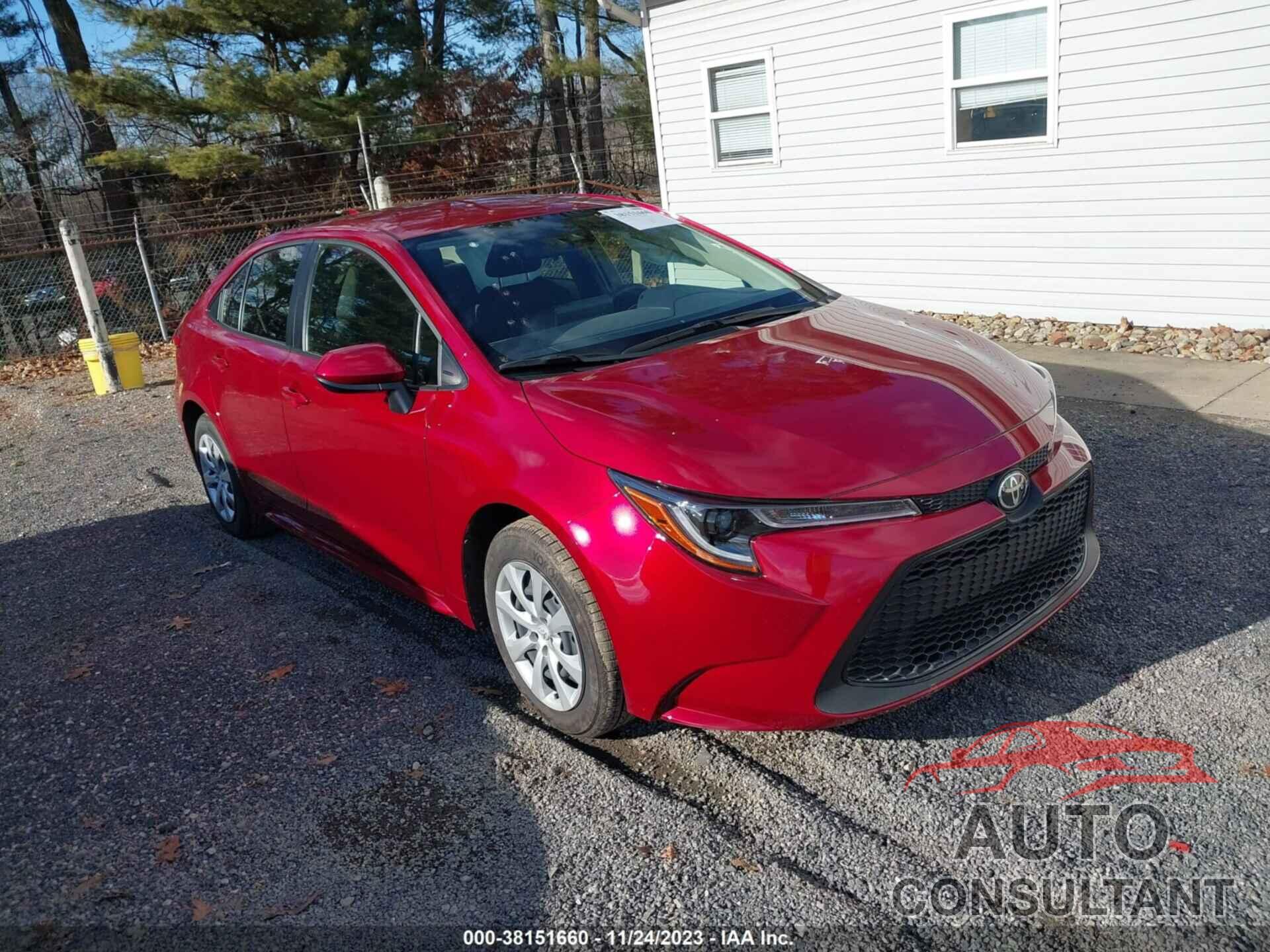 TOYOTA COROLLA 2022 - JTDEPMAE2NJ216114
