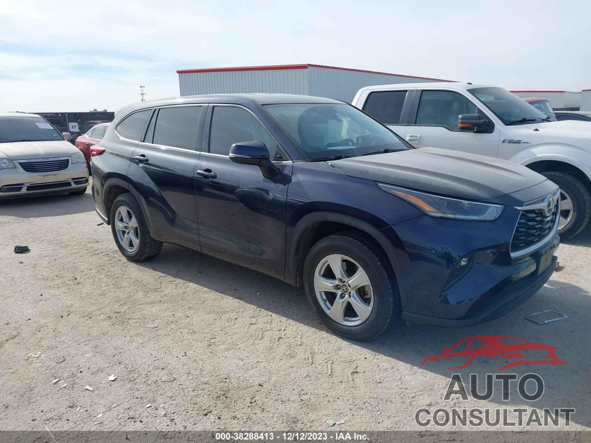 TOYOTA HIGHLANDER 2021 - 5TDZZRAH3MS534439