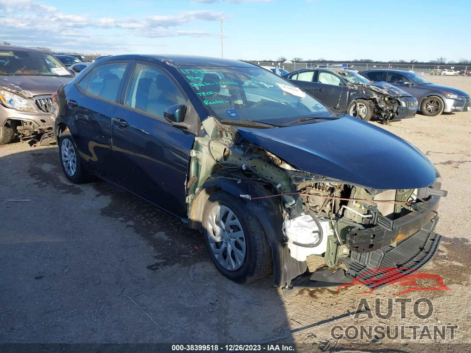 TOYOTA COROLLA 2017 - 5YFBURHE3HP585868