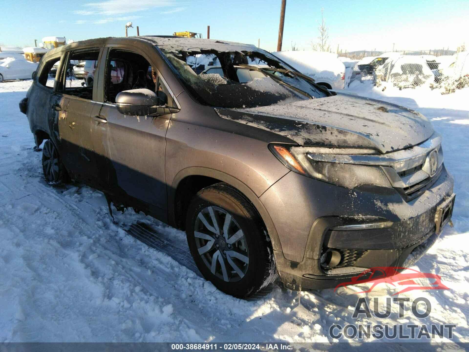 HONDA PILOT 2022 - 5FNYF6H58NB002284