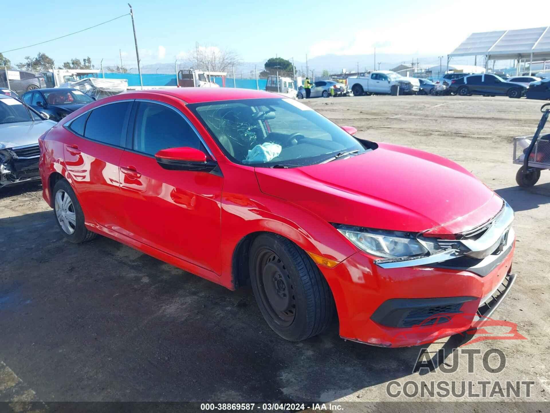 HONDA CIVIC 2016 - 2HGFC2F54GH548252