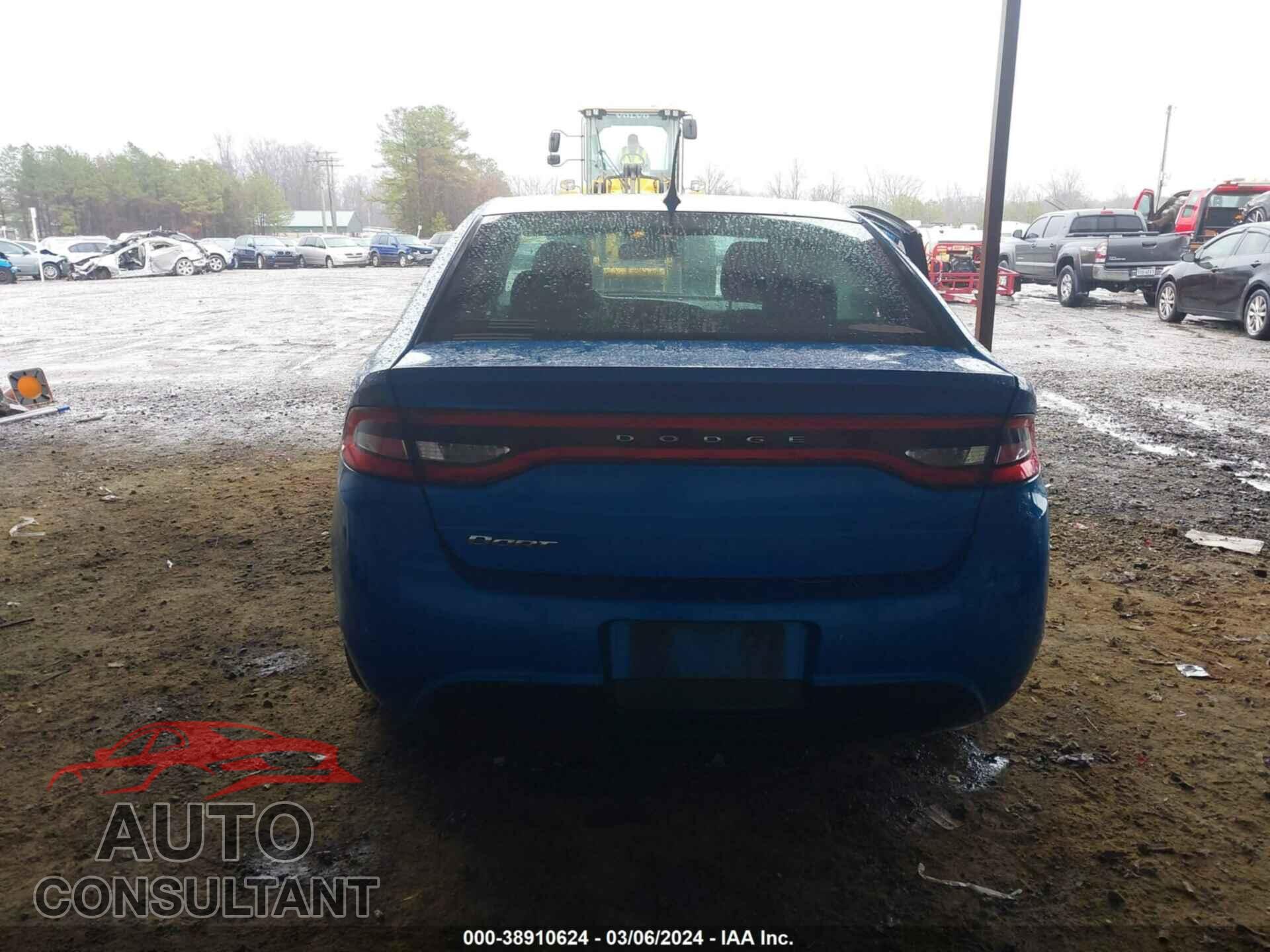 DODGE DART 2016 - 1C3CDFAA2GD564896