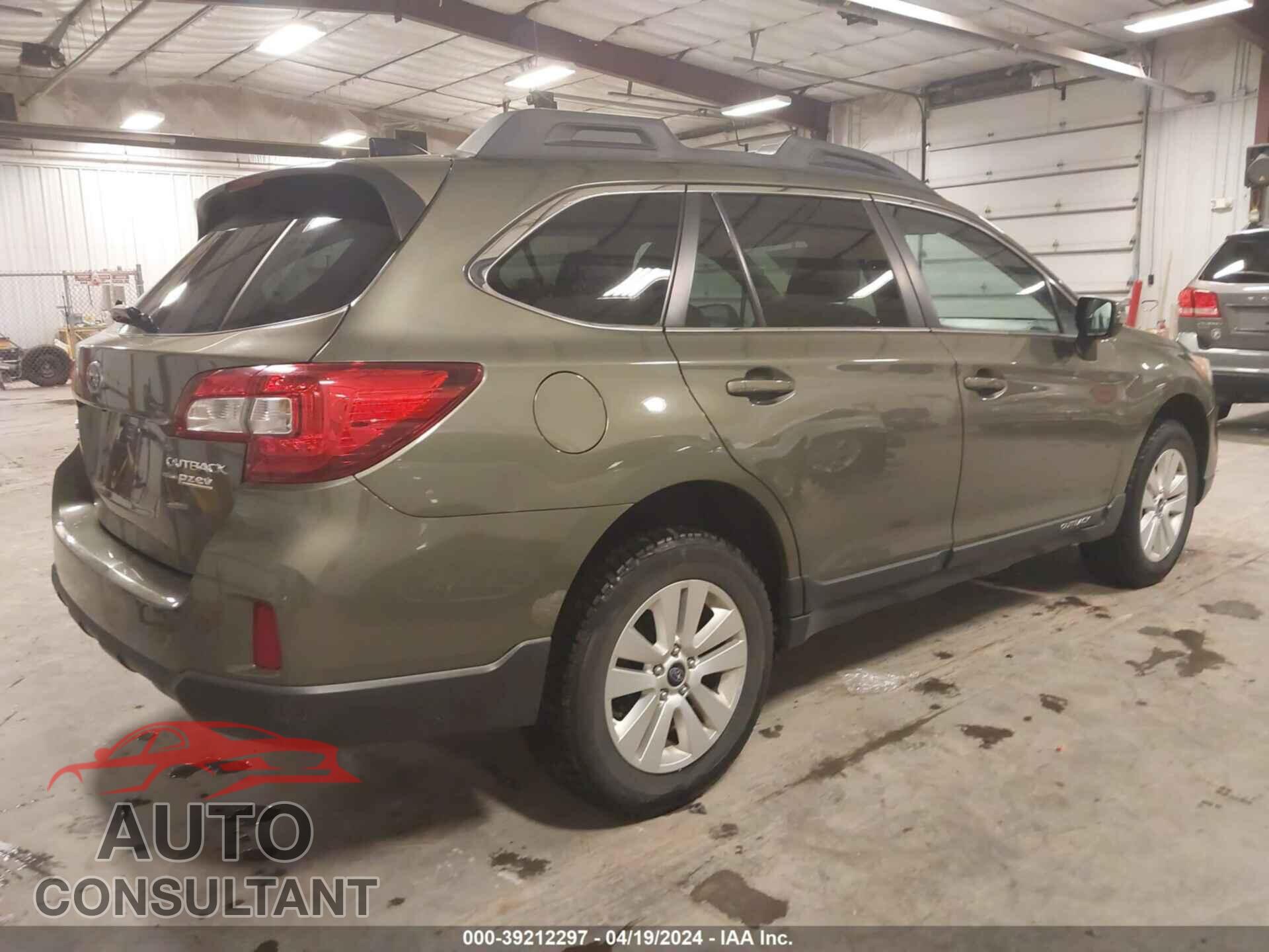 SUBARU OUTBACK 2016 - 4S4BSAFC8G3283679