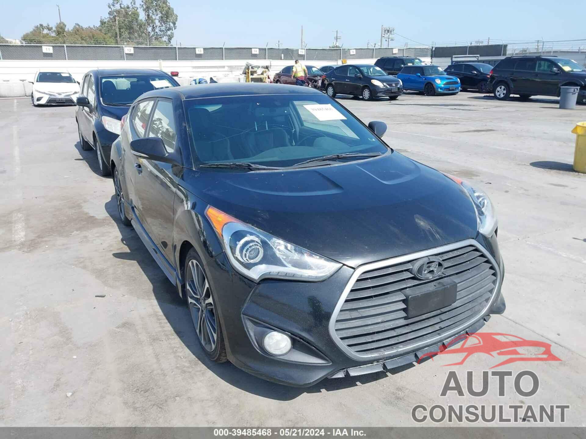 HYUNDAI VELOSTER 2016 - KMHTC6AE1GU255630