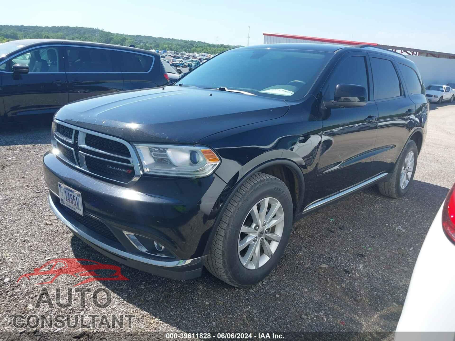 DODGE DURANGO 2019 - 1C4RDJAG2KC525351