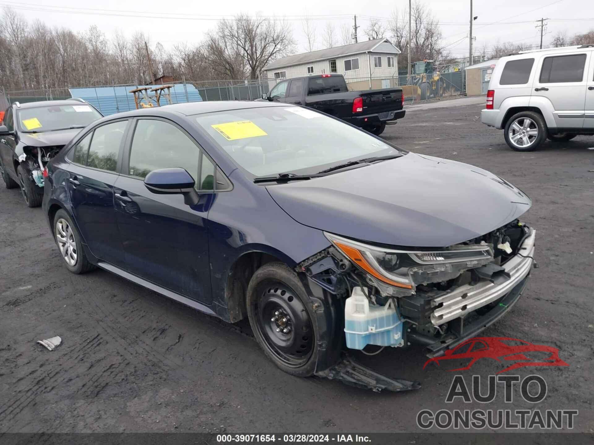 TOYOTA COROLLA 2020 - JTDEPRAE9LJ077139