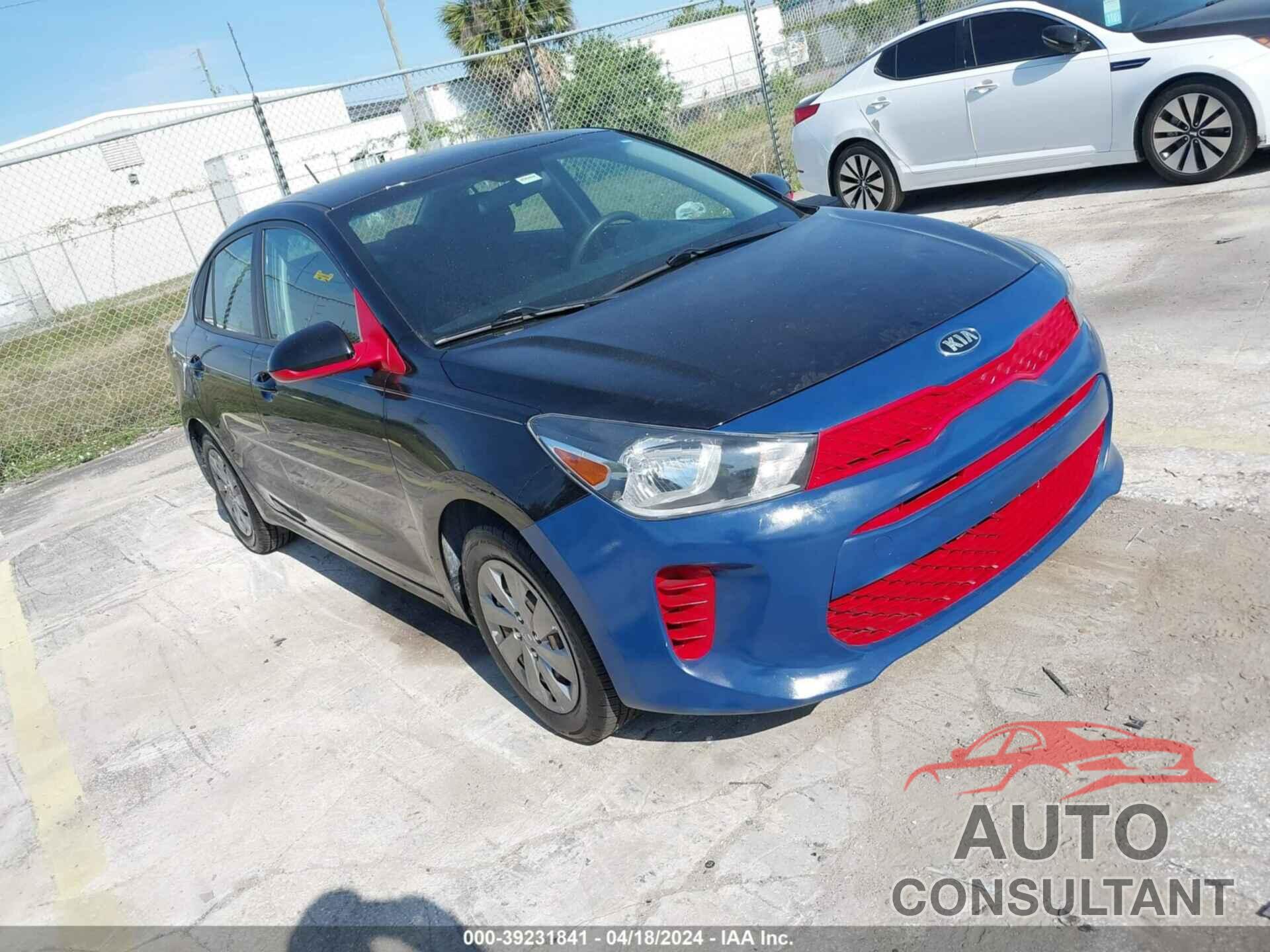 KIA RIO 2019 - 3KPA24AB7KE188144