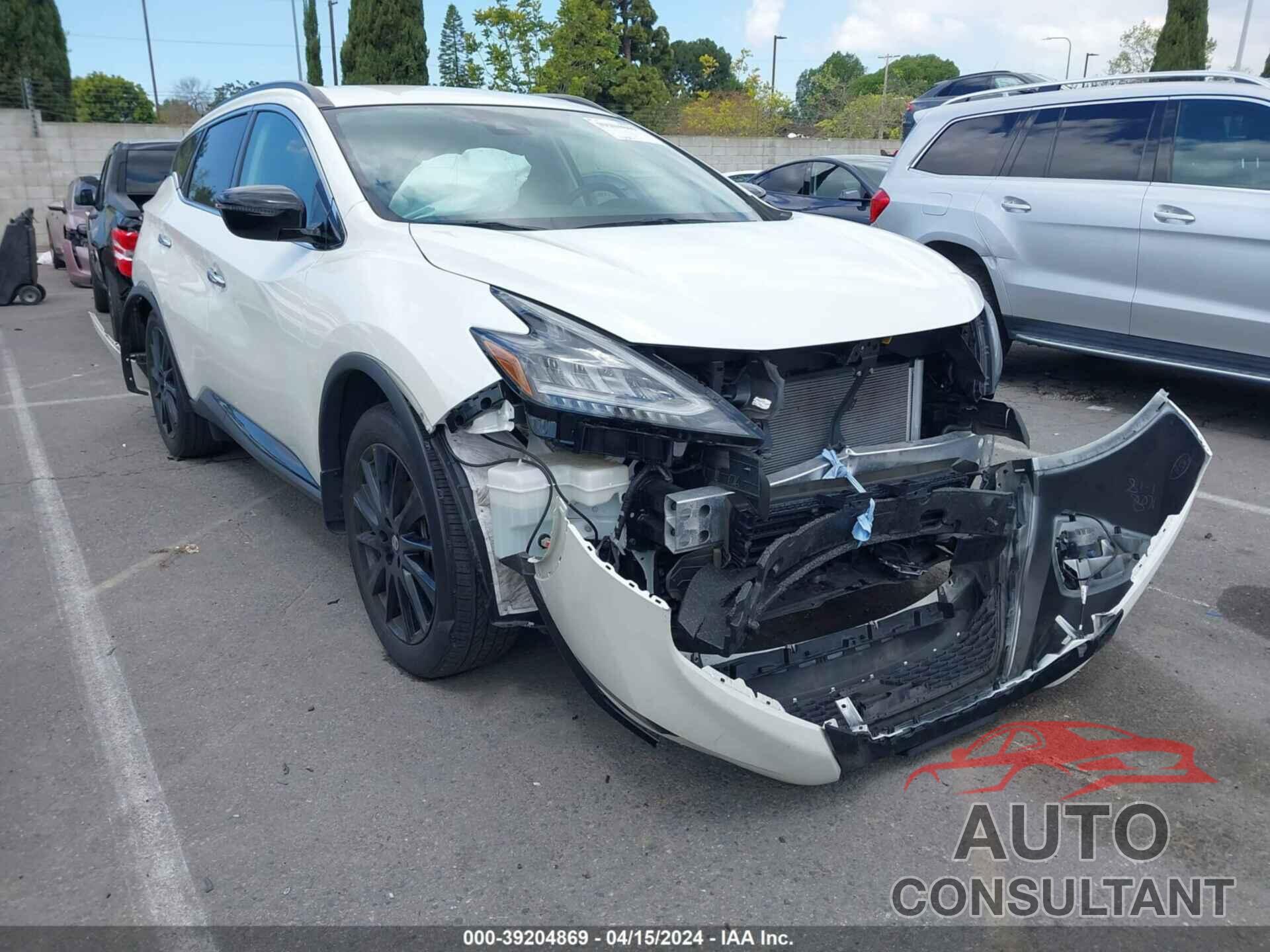 NISSAN MURANO 2022 - 5N1AZ2BJ7NC115689