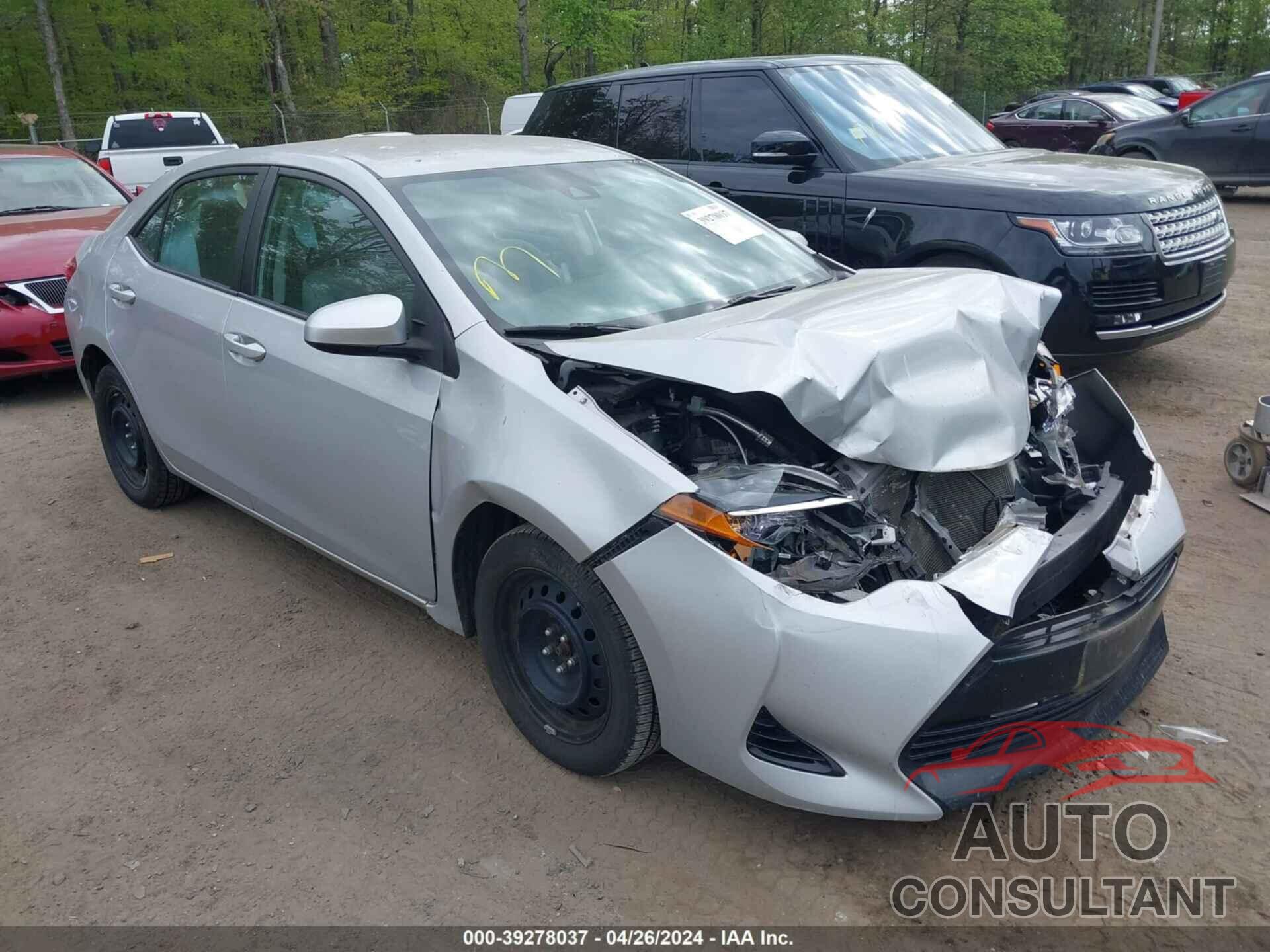 TOYOTA COROLLA 2017 - 2T1BURHE2HC784510