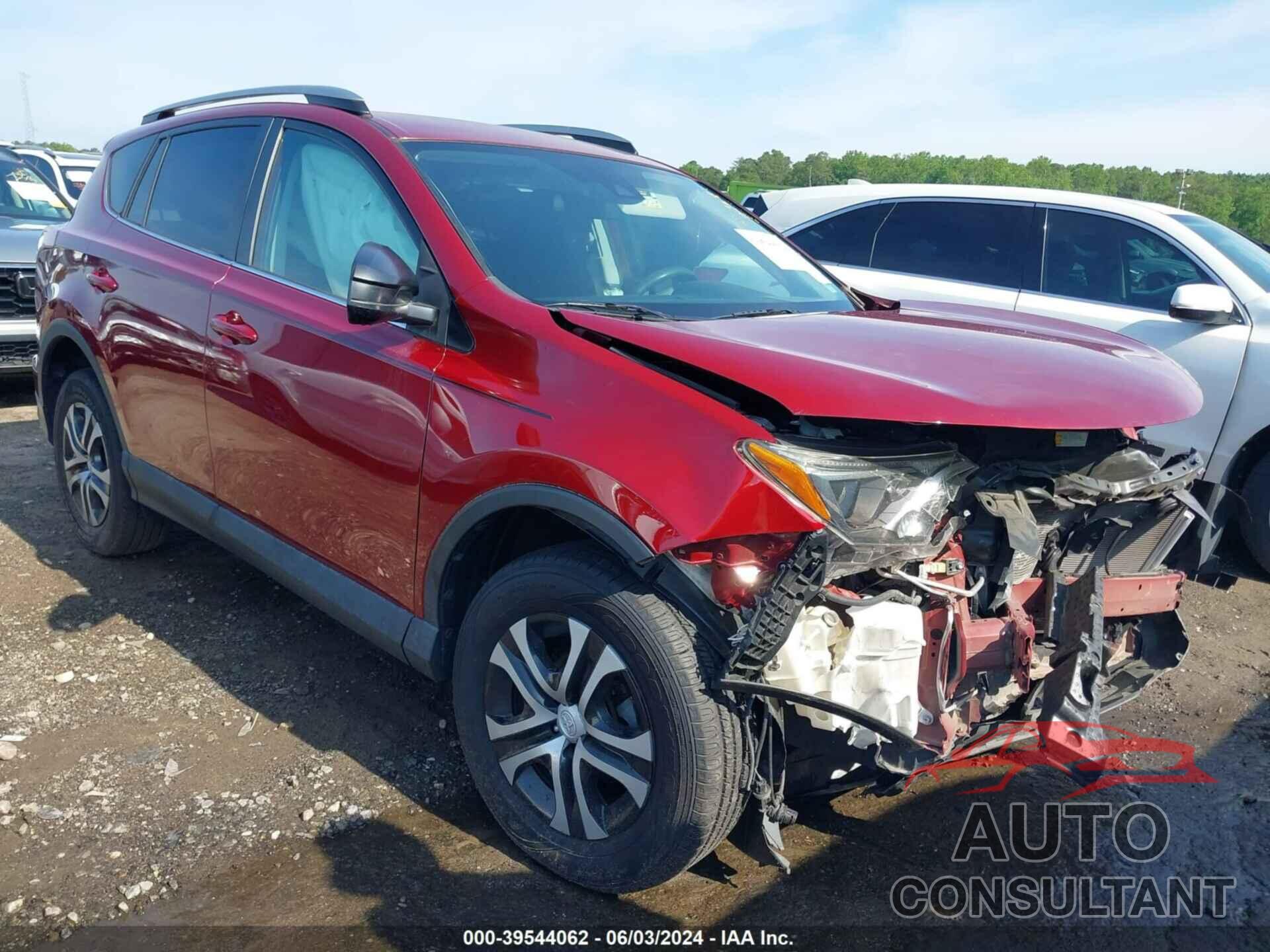 TOYOTA RAV4 2018 - 2T3ZFREV2JW468758