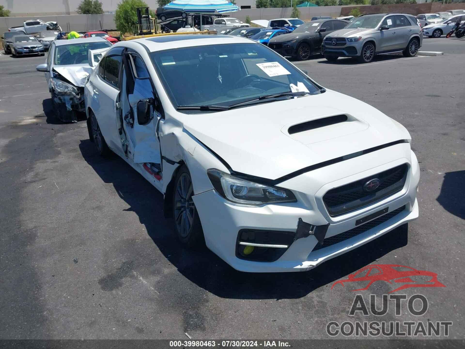SUBARU WRX 2016 - JF1VA1L6XG9811180