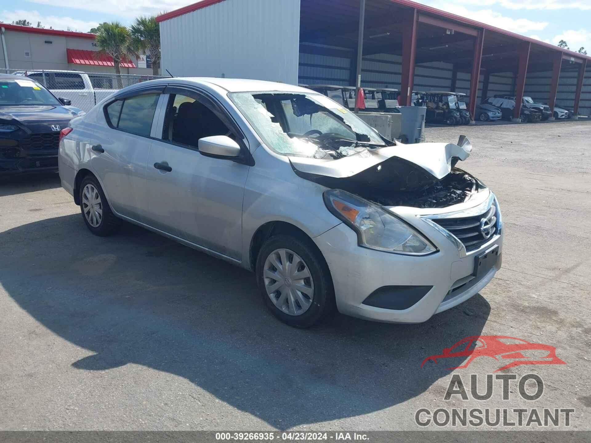 NISSAN VERSA 2016 - 3N1CN7AP3GL910907