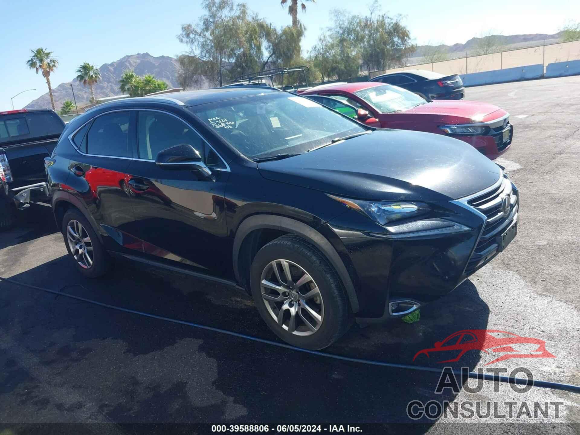 LEXUS NX 200T 2016 - JTJBARBZ1G2079101