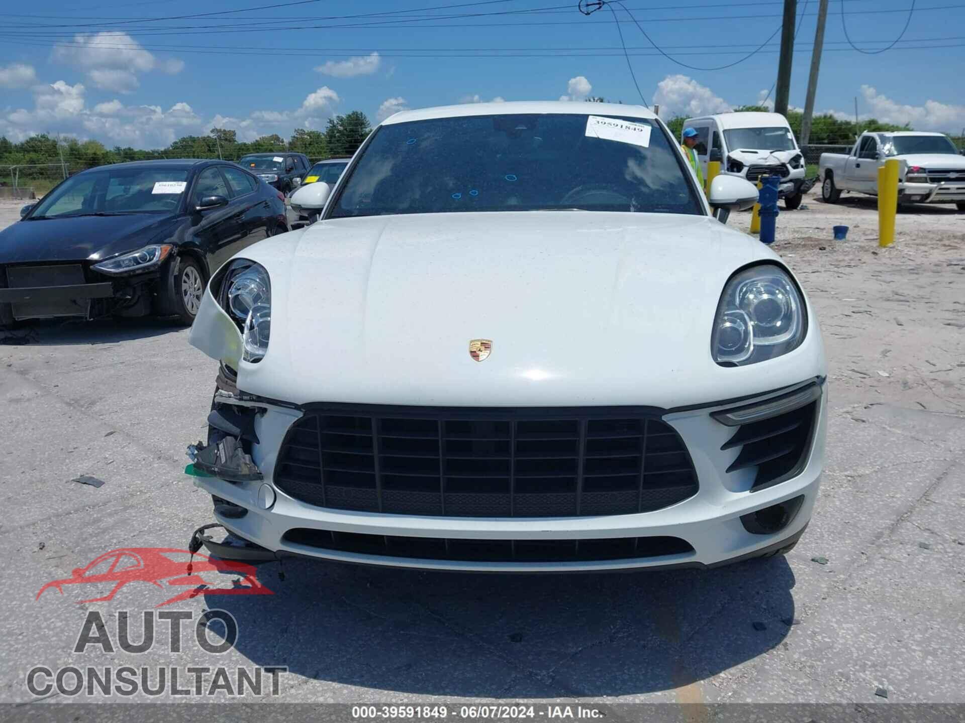 PORSCHE MACAN 2017 - WP1AA2A57HLB07272