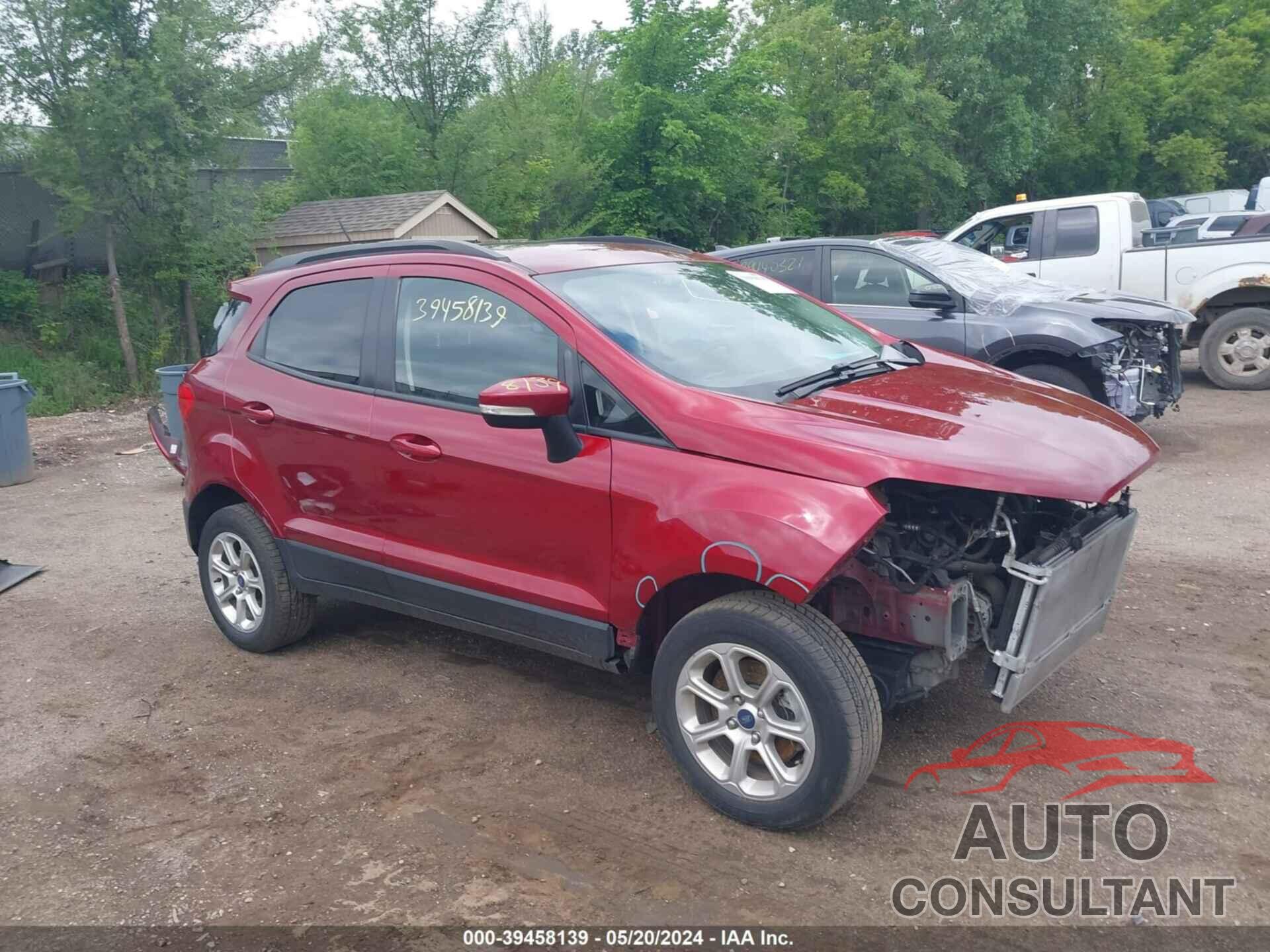 FORD ECOSPORT 2020 - MAJ6S3GL6LC315366