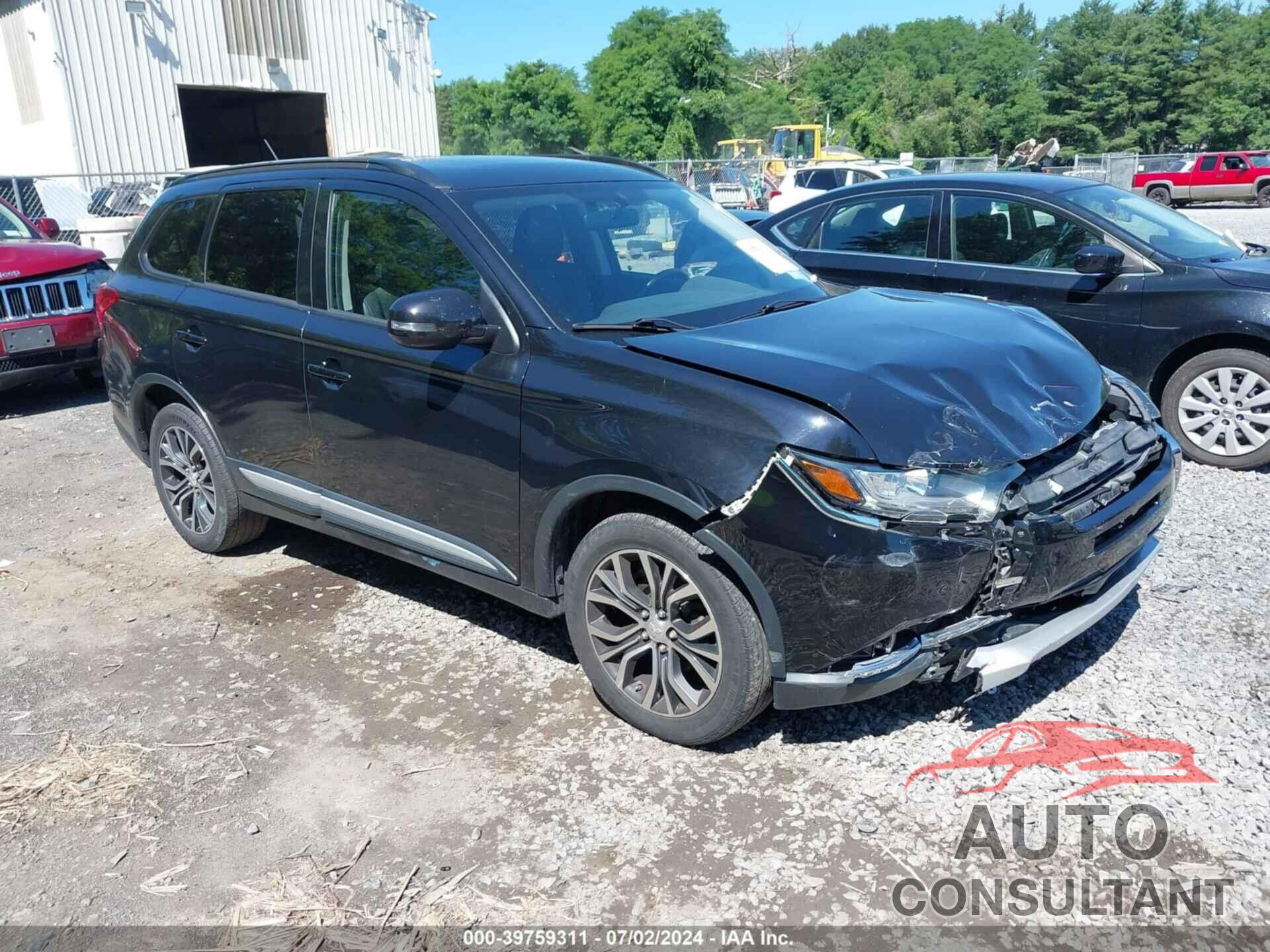 MITSUBISHI OUTLANDER 2016 - JA4AZ3A32GZ036342