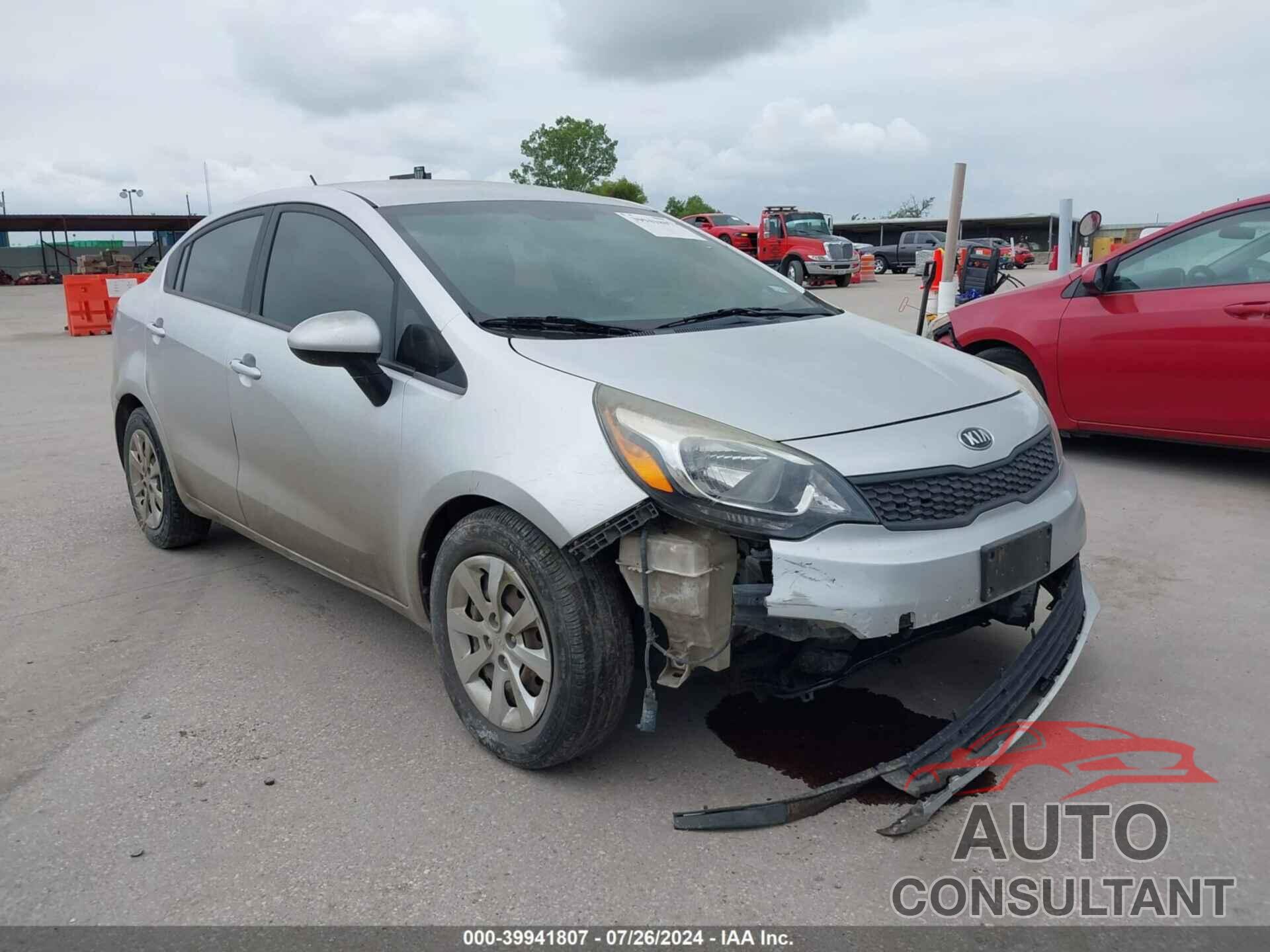 KIA RIO 2016 - KNADM4A30G6621328