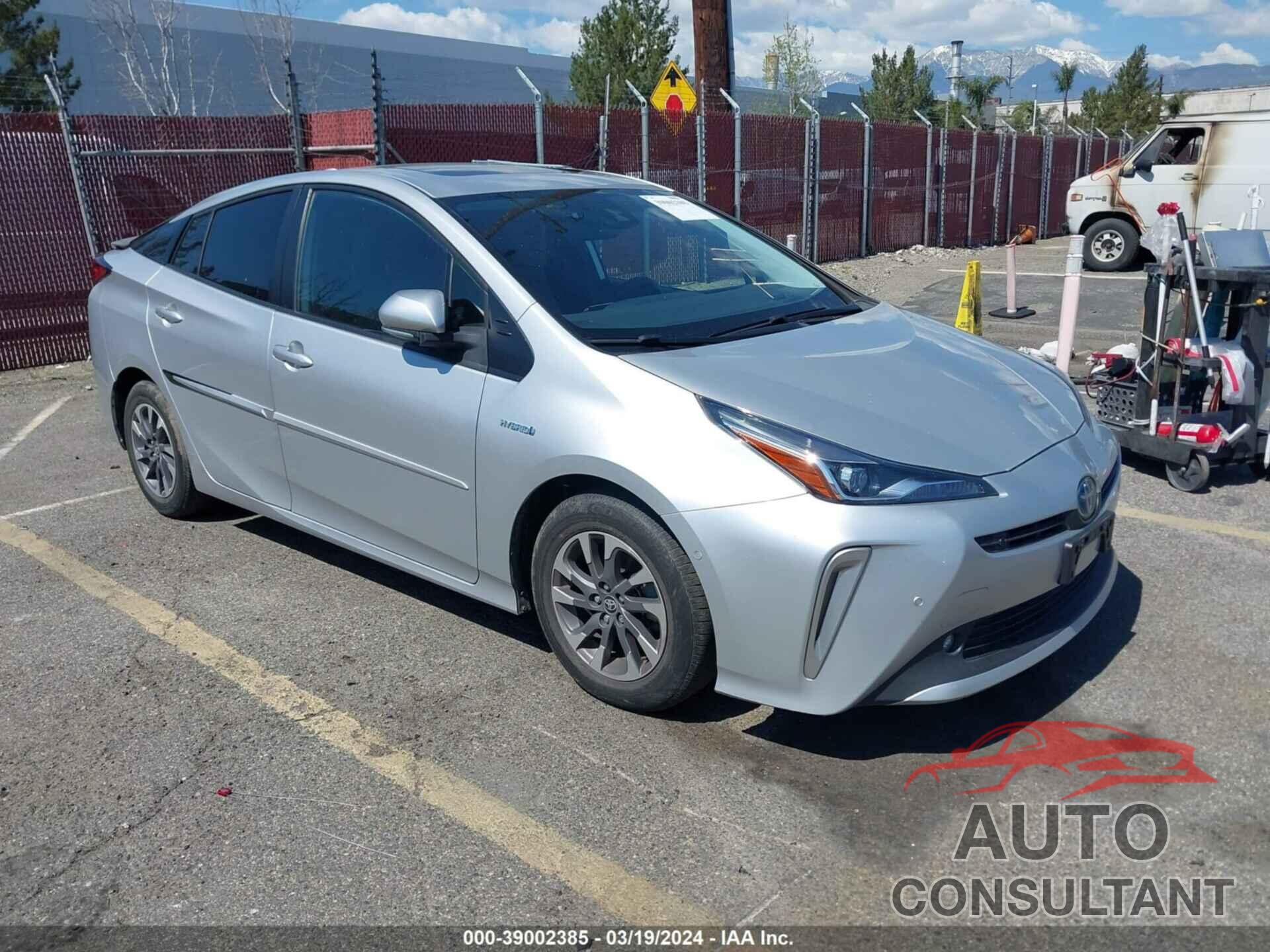 TOYOTA PRIUS 2022 - JTDKAMFU9N3160763