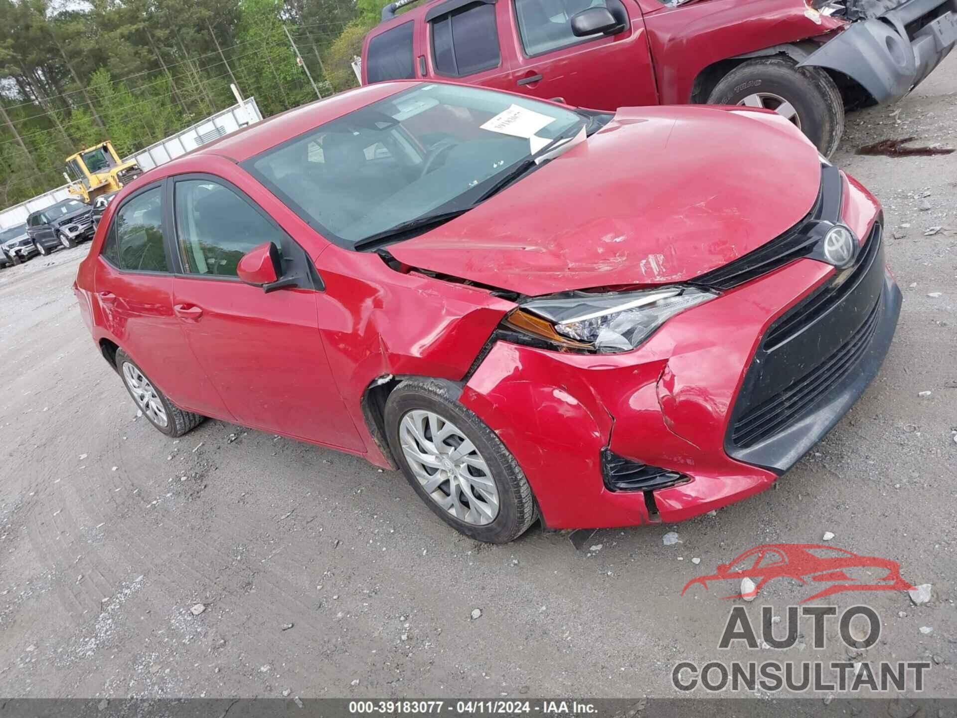 TOYOTA COROLLA 2017 - 2T1BURHE8HC775097