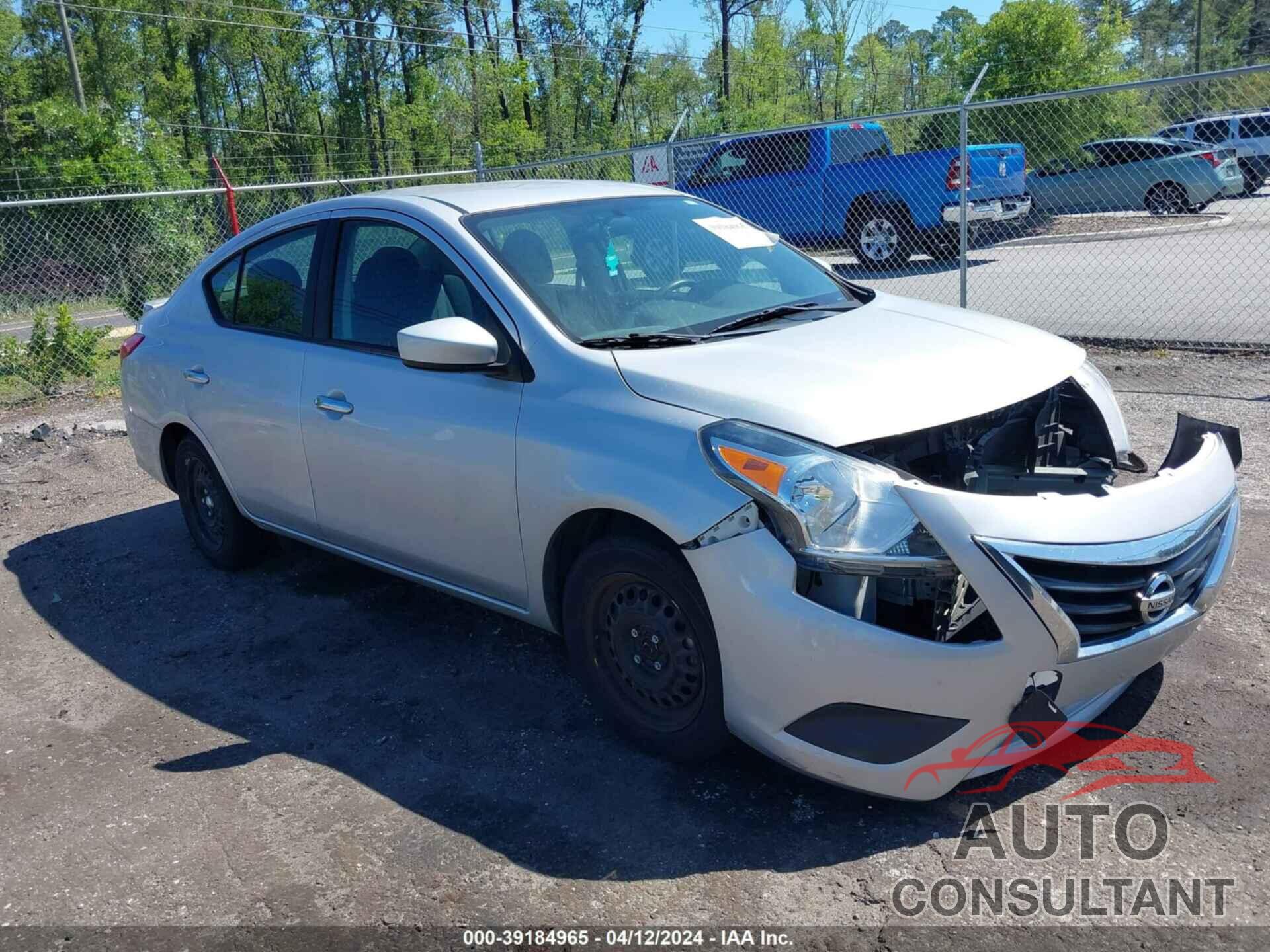 NISSAN VERSA 2019 - 3N1CN7AP7KL840563