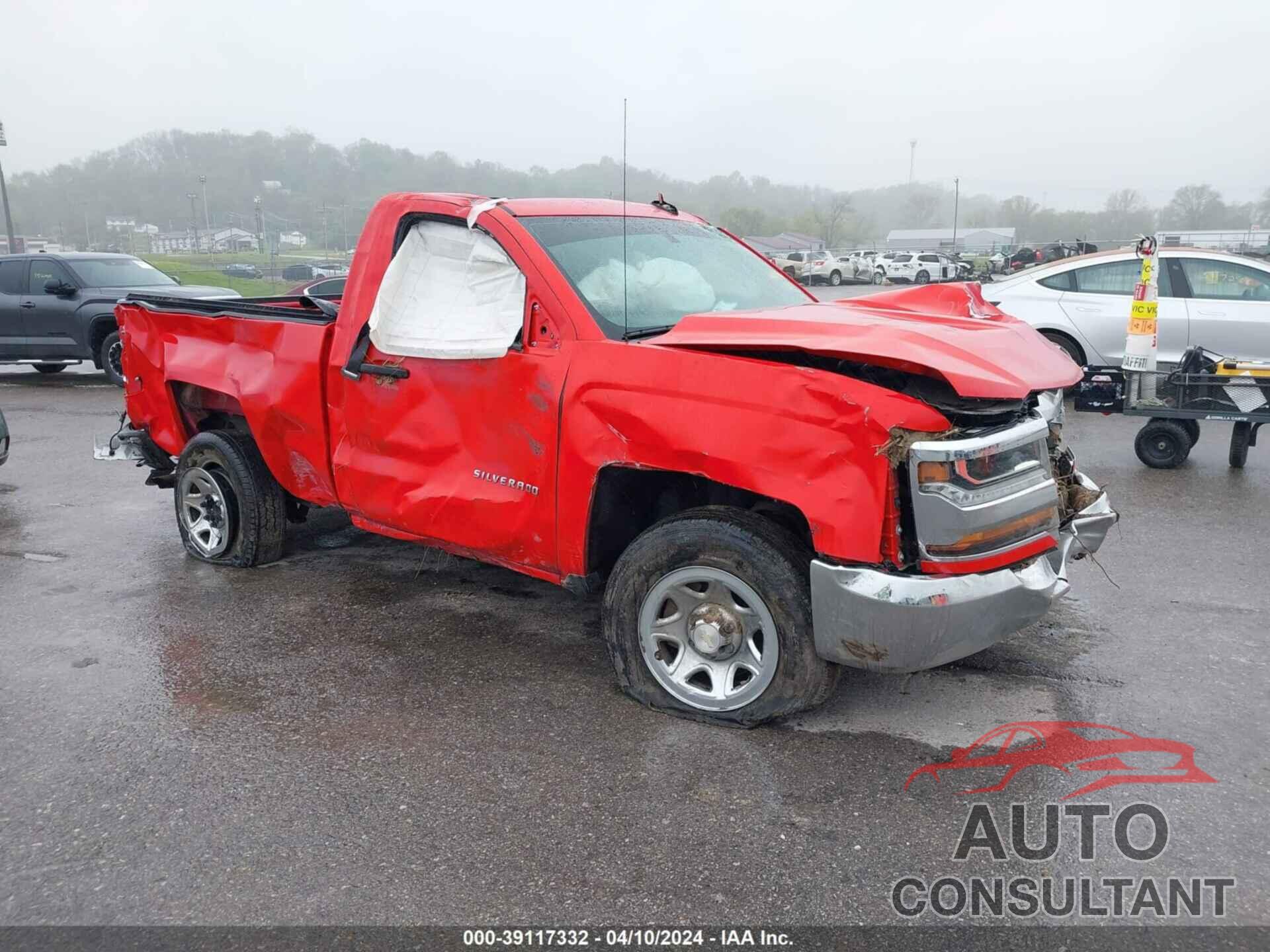 CHEVROLET SILVERADO 1500 2018 - 1GCNCNEH2JZ132828