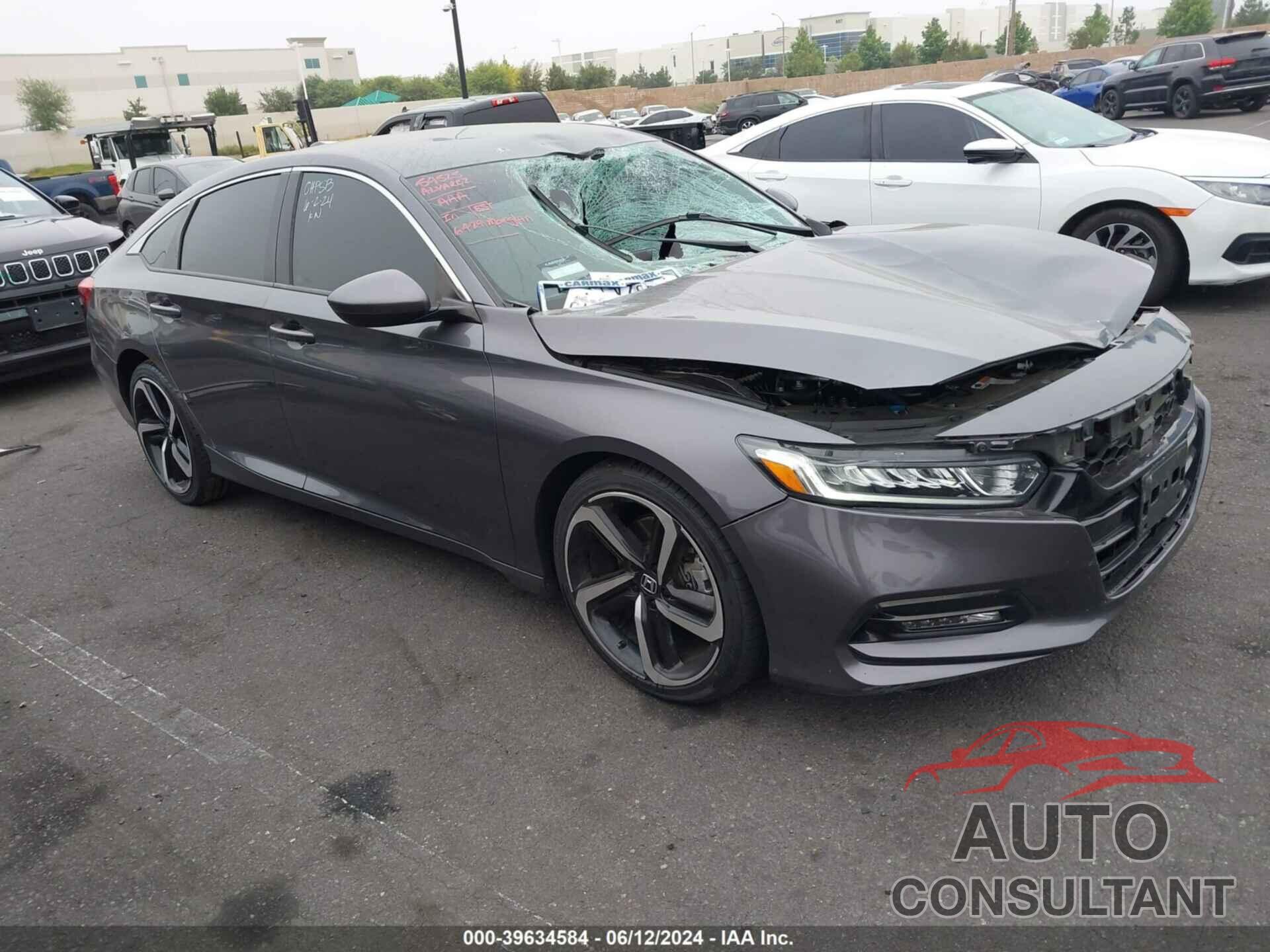 HONDA ACCORD 2019 - 1HGCV1F37KA129373
