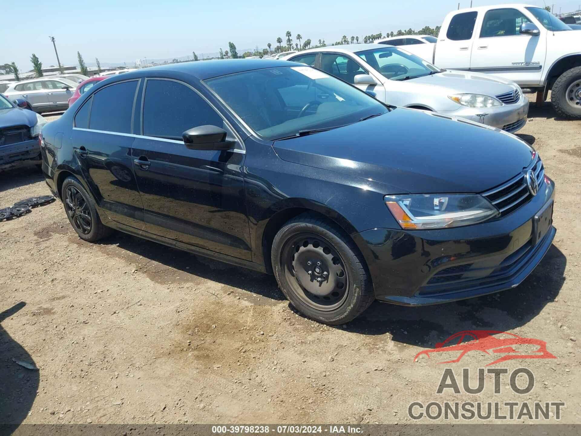 VOLKSWAGEN JETTA 2017 - 3VW2B7AJ6HM218386