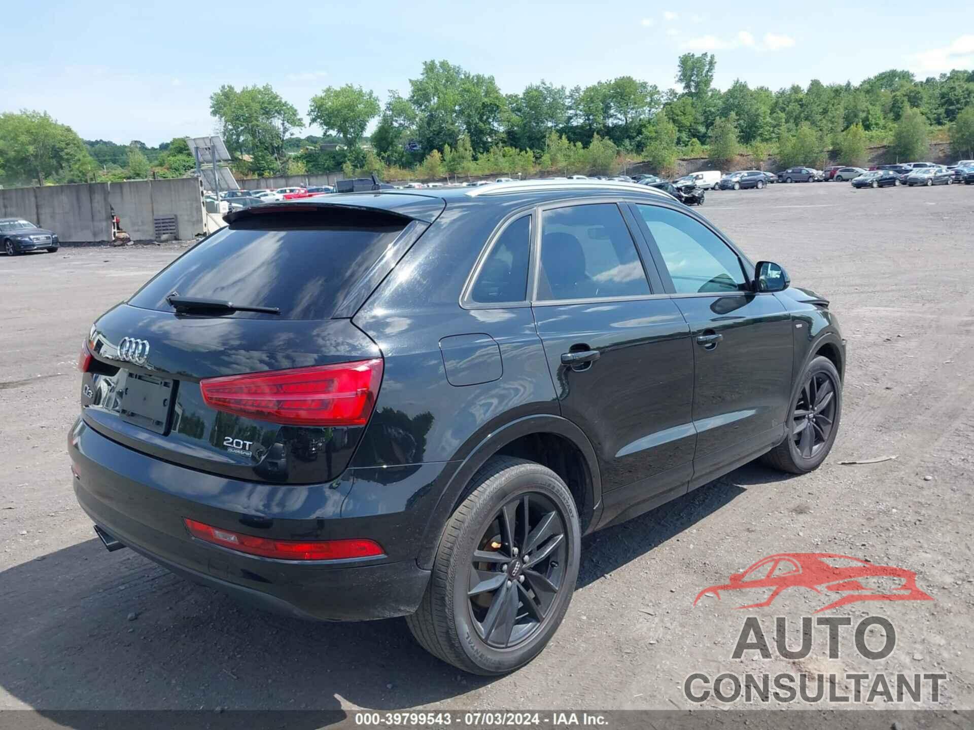AUDI Q3 2018 - WA1ECCFS0JR014561