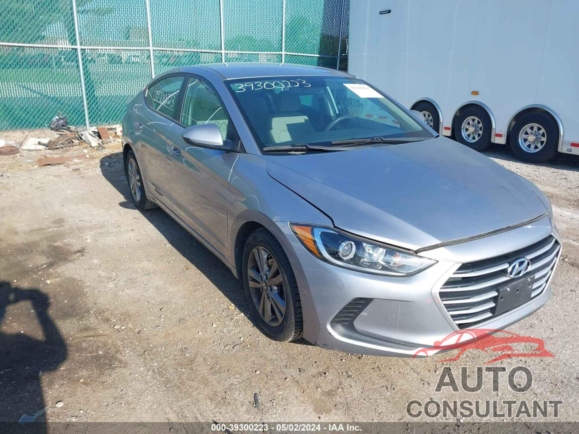 HYUNDAI ELANTRA 2017 - 5NPD84LF2HH159229
