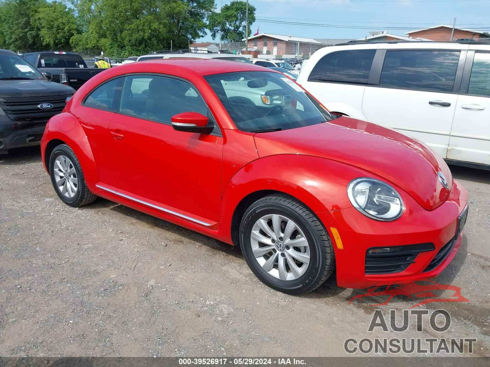 VOLKSWAGEN BEETLE 2019 - 3VWFD7AT6KM710470