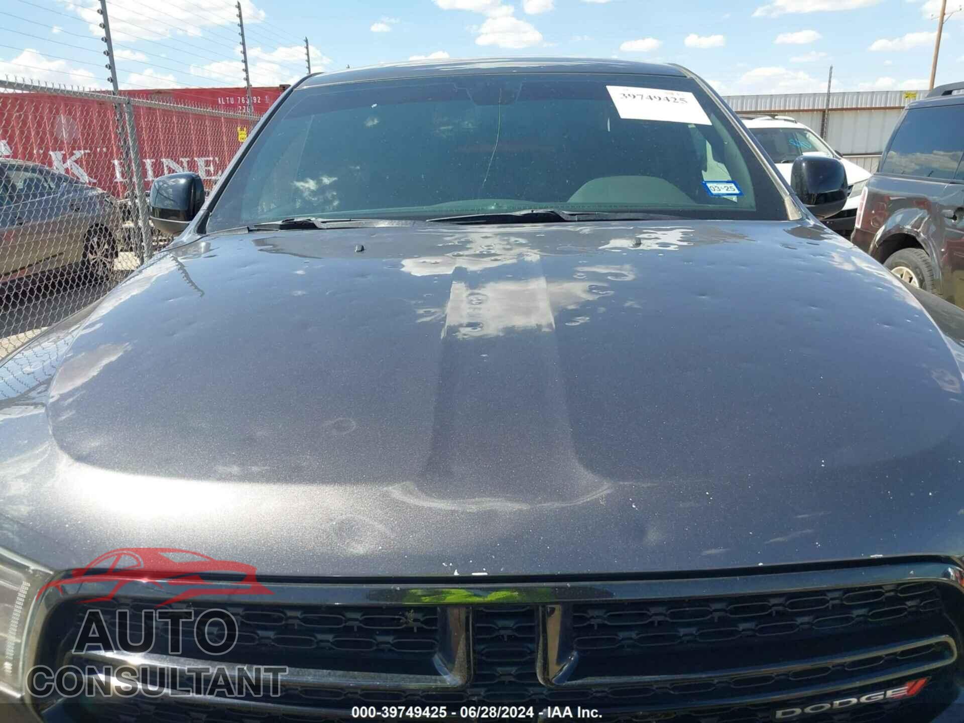 DODGE DURANGO 2019 - 1C4RDHAG0KC847446