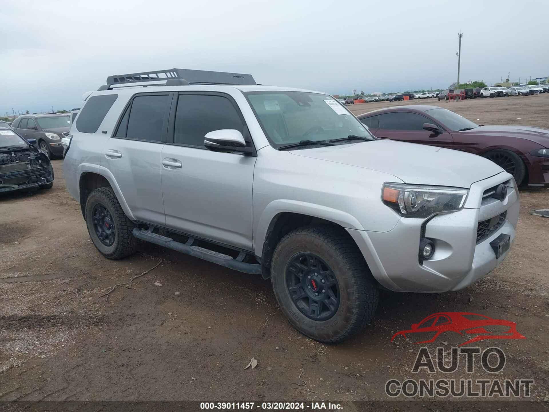 TOYOTA 4RUNNER 2021 - JTENU5JR7M5874161