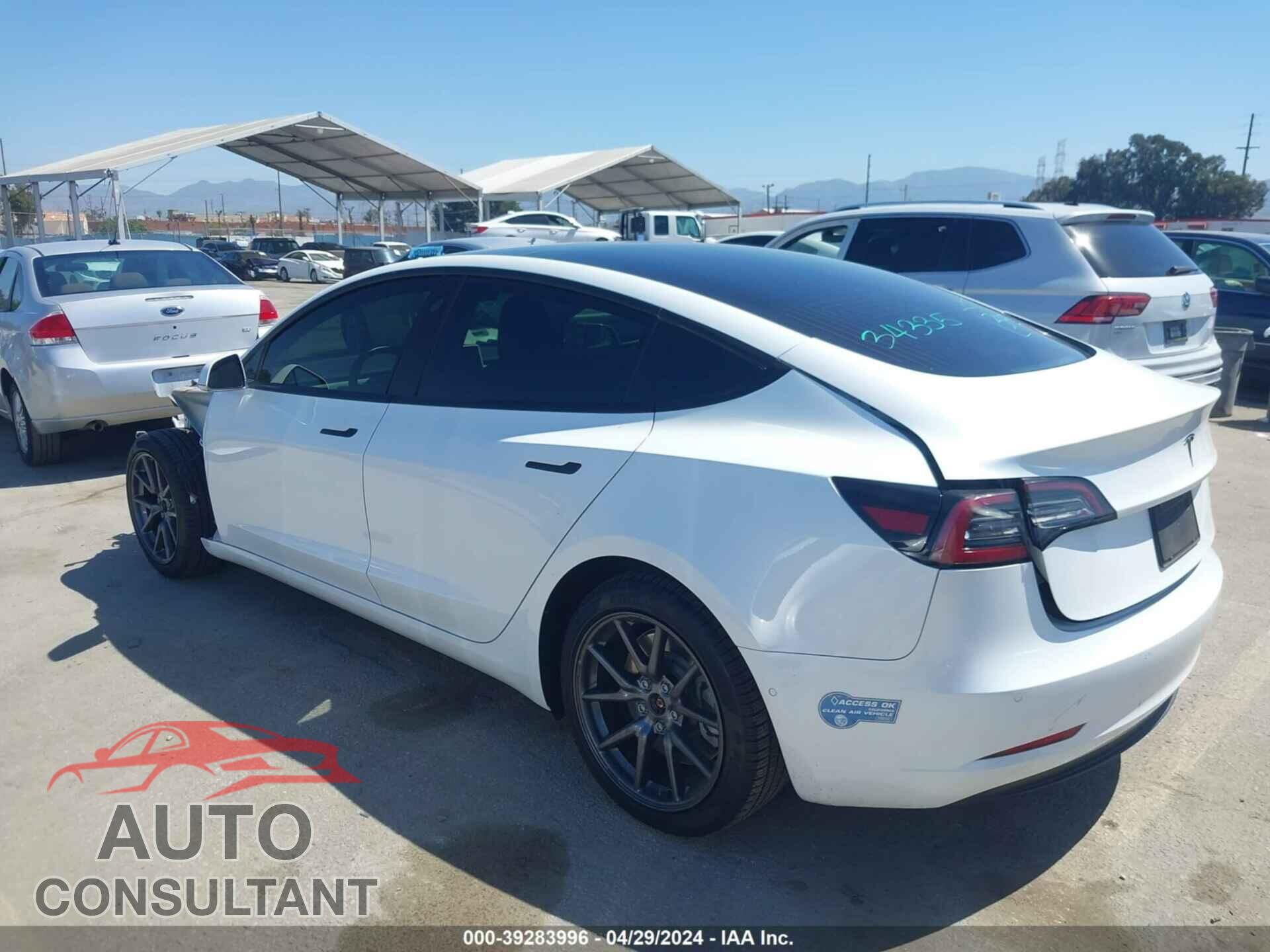 TESLA MODEL 3 2019 - 5YJ3E1EA4KF426591