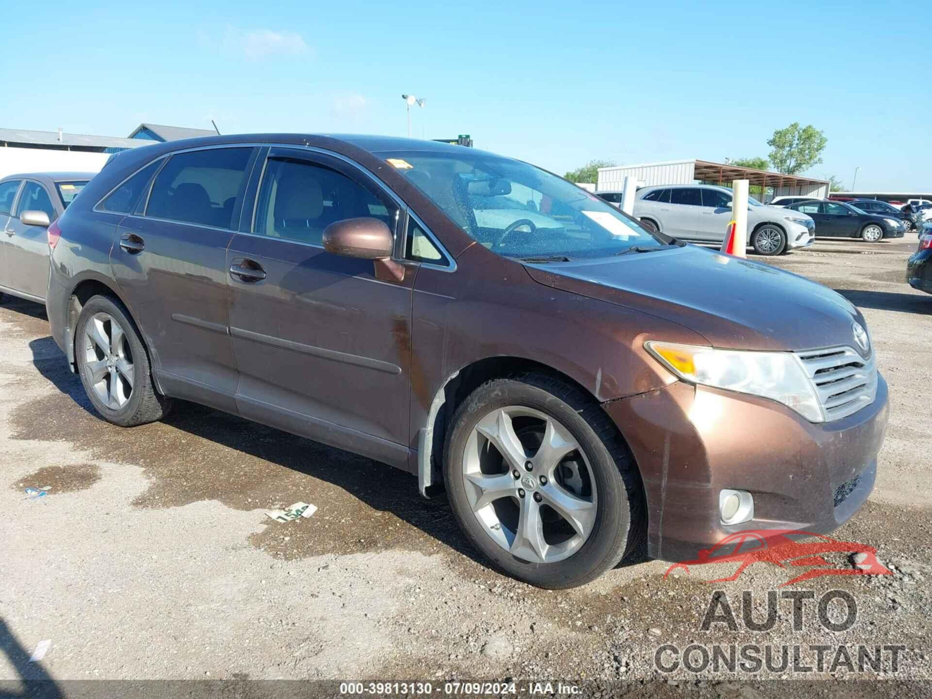 TOYOTA VENZA 2010 - 4T3ZK3BBXAU021128