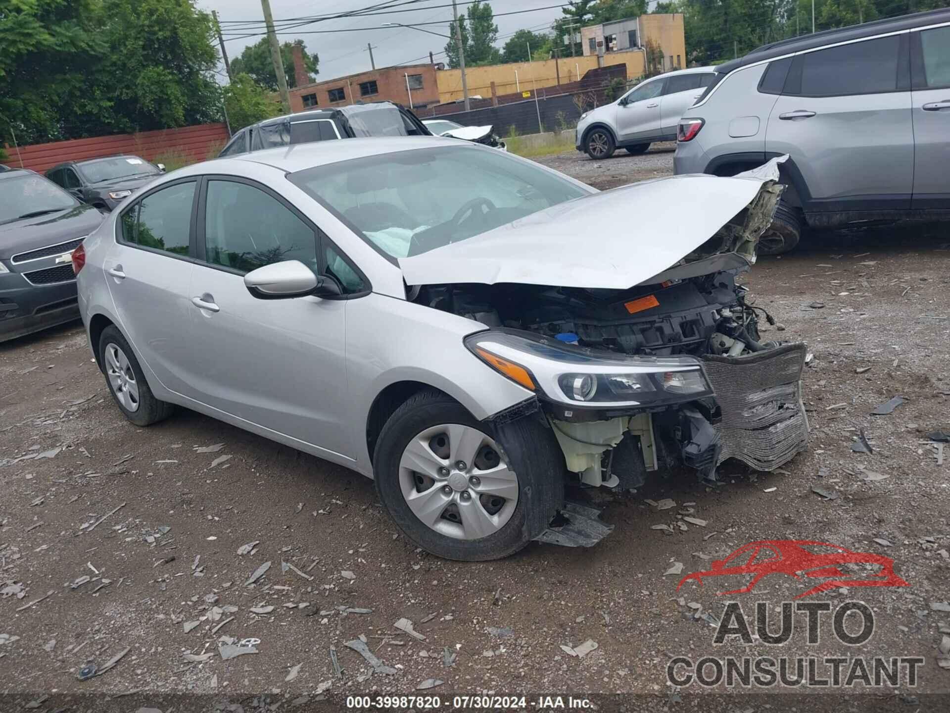 KIA FORTE 2017 - 3KPFK4A75HE074198