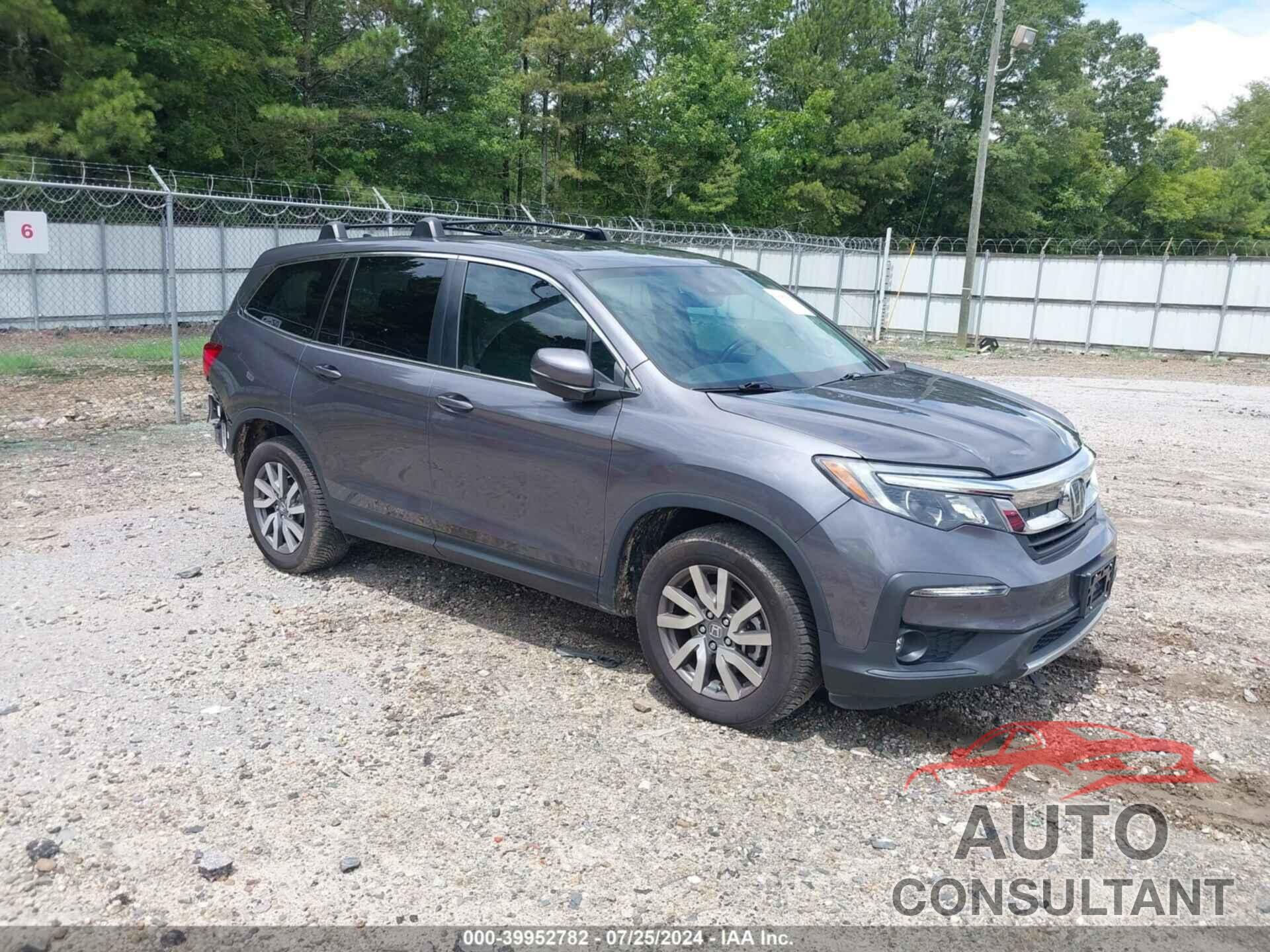 HONDA PILOT 2019 - 5FNYF6H50KB046985