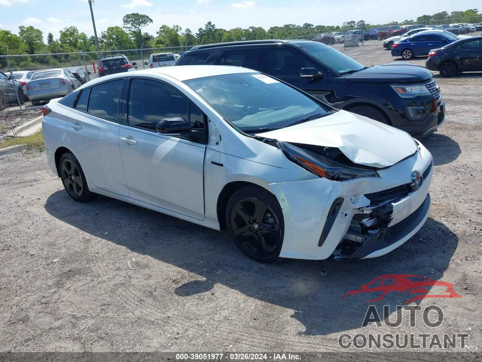 TOYOTA PRIUS 2021 - JTDKAMFU2M3128591