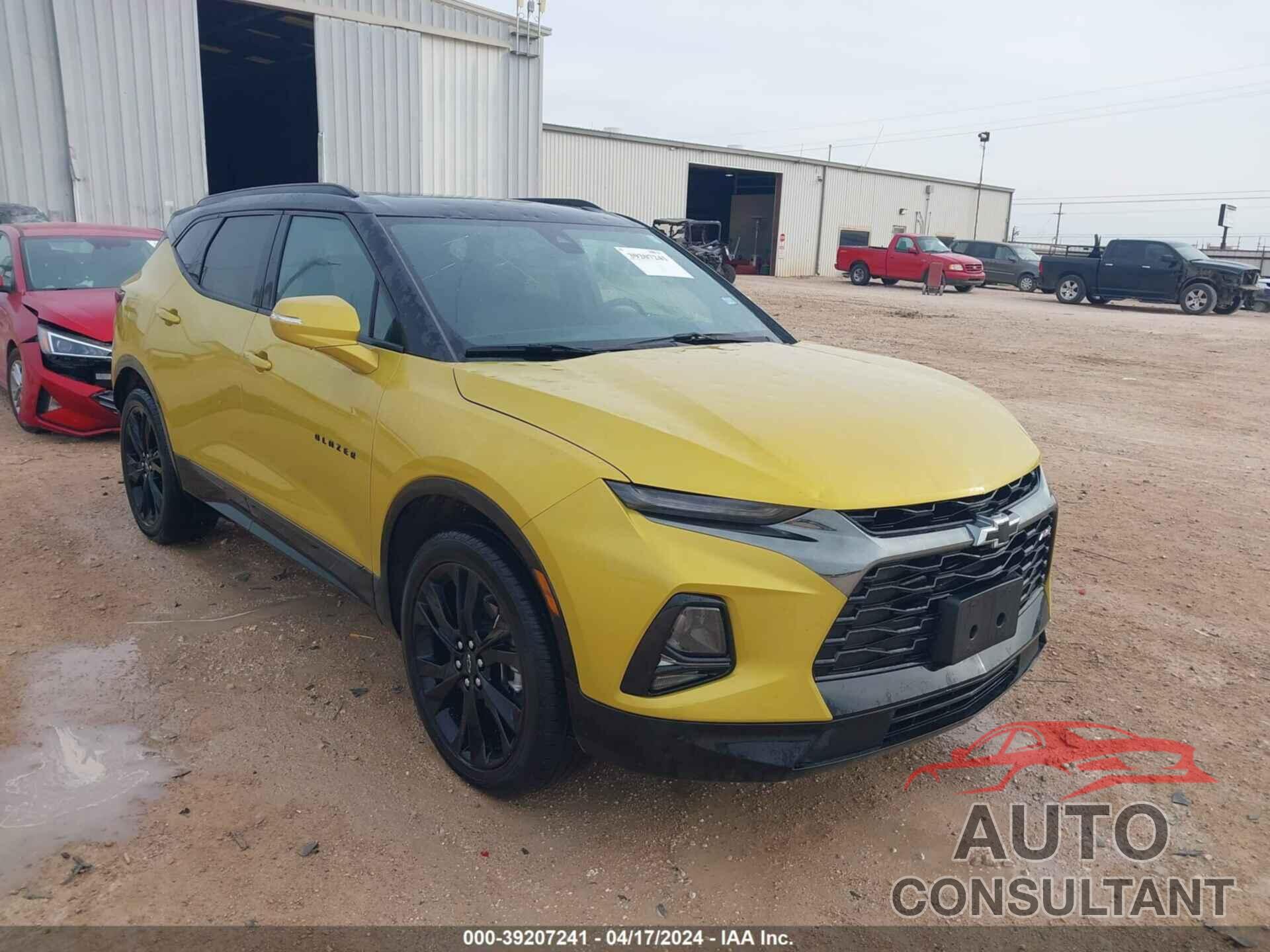 CHEVROLET BLAZER 2022 - 3GNKBERS4NS191742